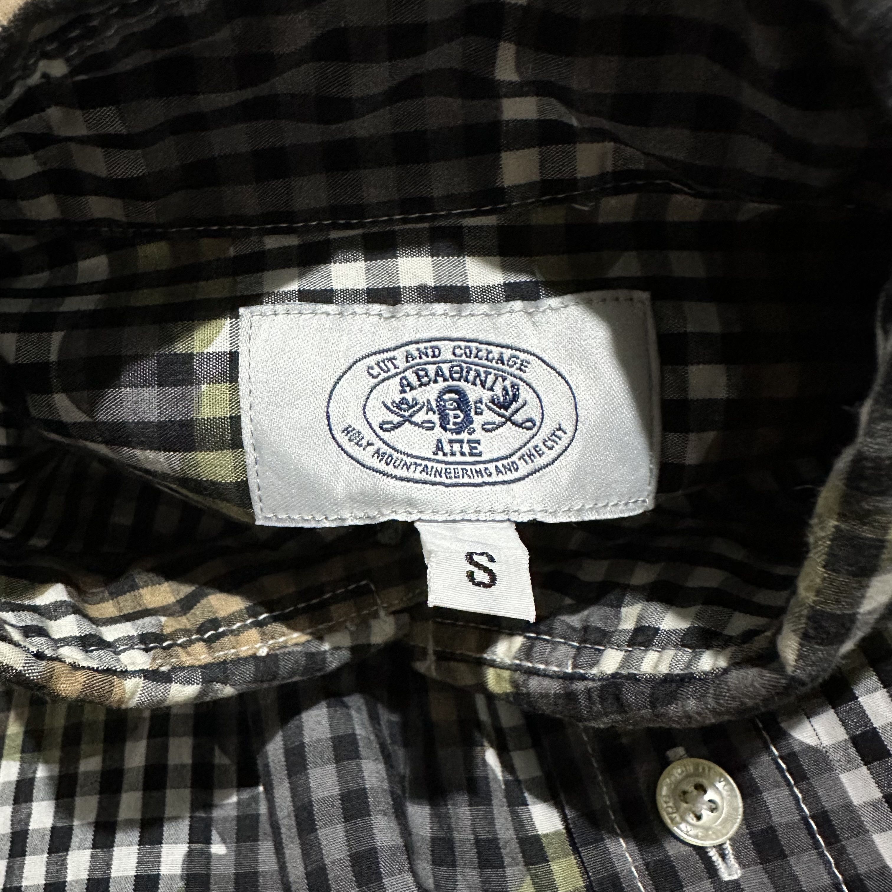 Bape Bape camo button up shirt Size US S / EU 44-46 / 1 - 4 Thumbnail
