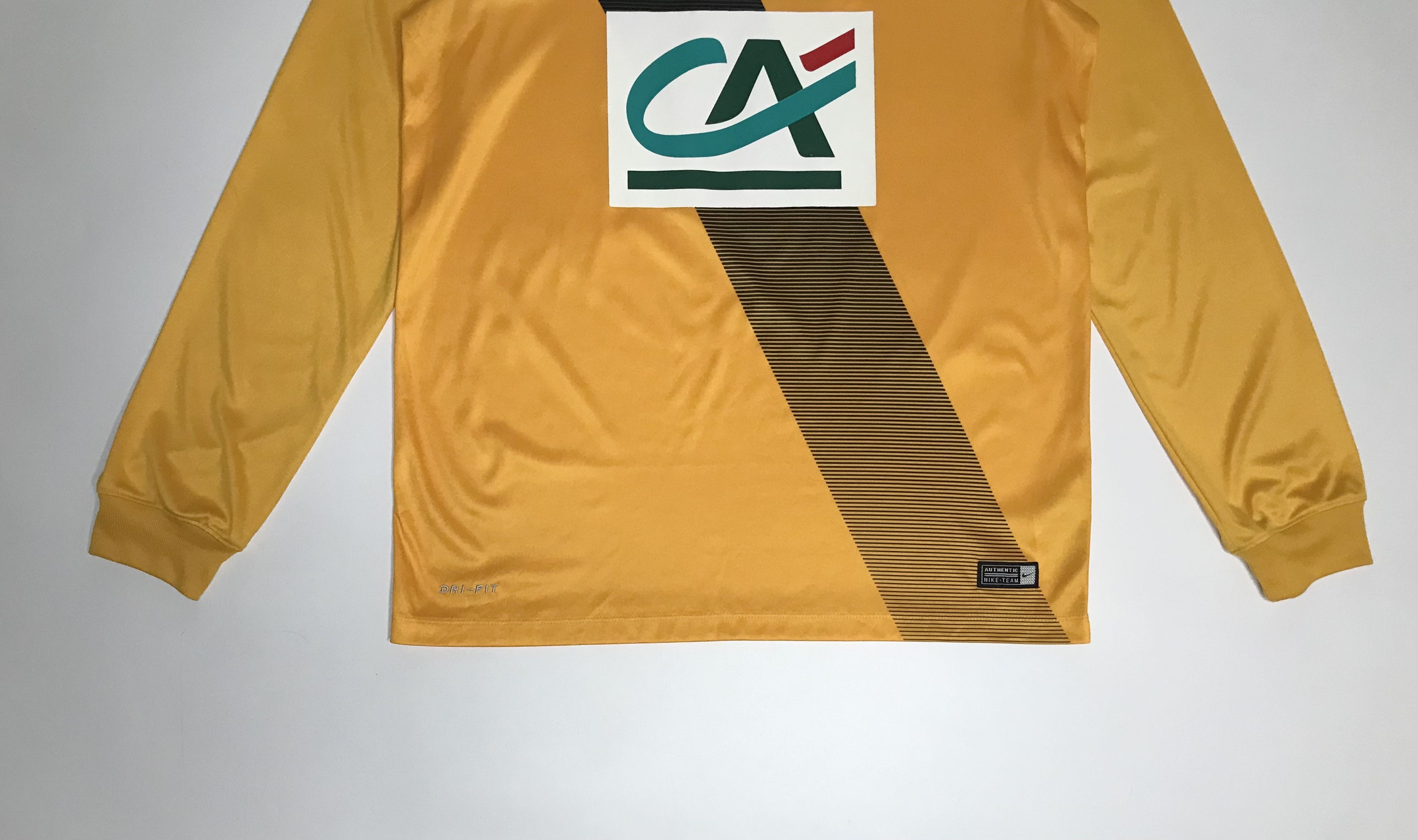 Nike Nike Coupe de France 2010 #7 PMU Football Long Sleeve Jersey Size US M / EU 48-50 / 2 - 5 Thumbnail