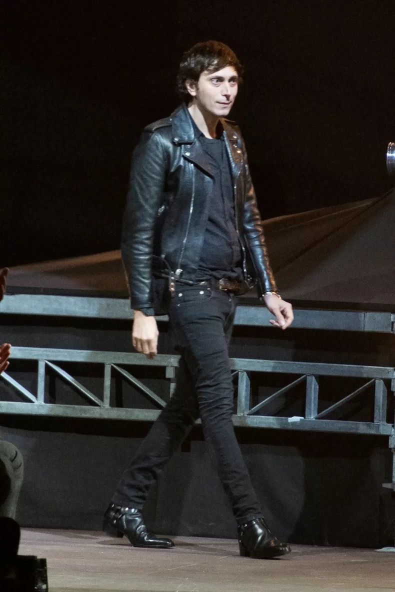 Hedi Slimane Saint Laurent 2017SS L17 Leather Jacket- Size US M / EU 48-50 / 2 - 8 Thumbnail
