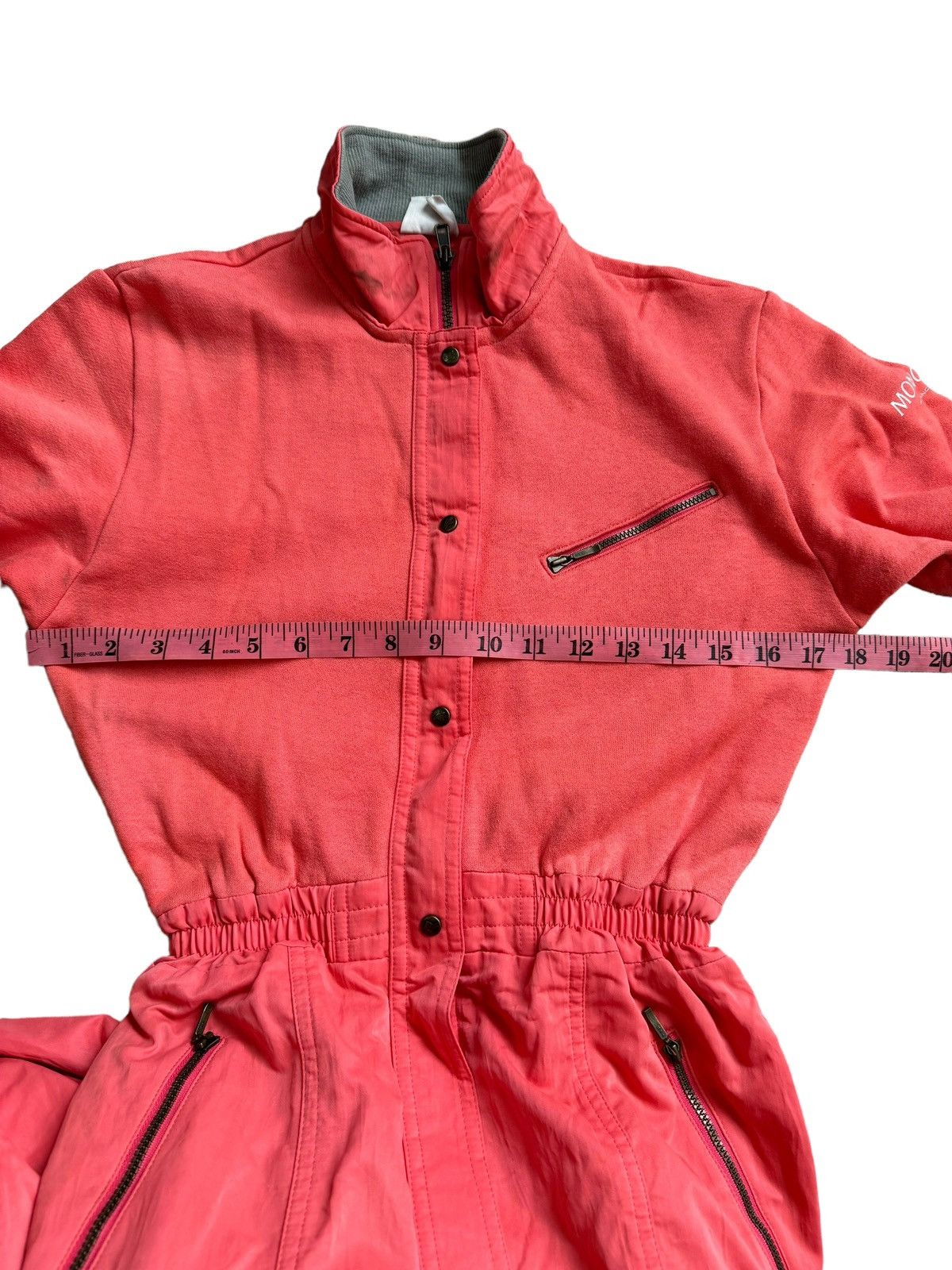 Japanese Brand Vintage Moncler Coverall Asics Skiwear Jumpsuit Size US 27 - 17 Thumbnail