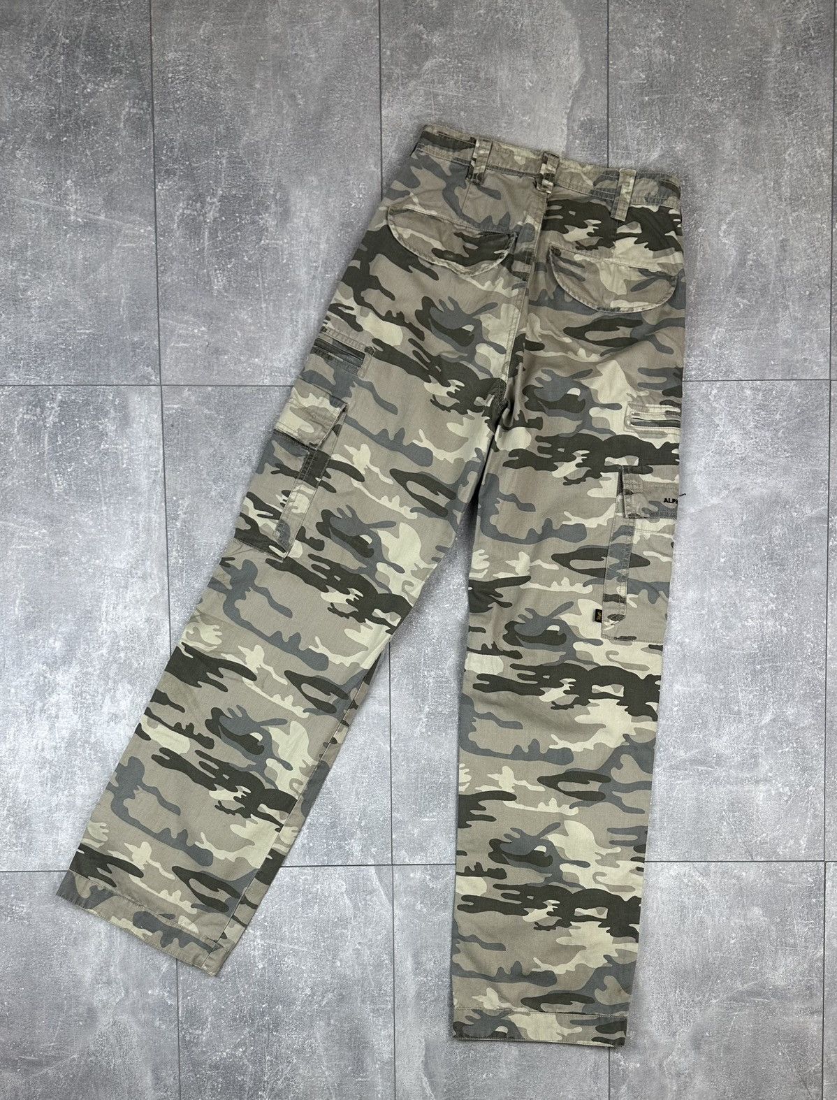 Alpha Industries Alpha Industries Cargo Camo Mens Pants Size US 29 - 3 Thumbnail