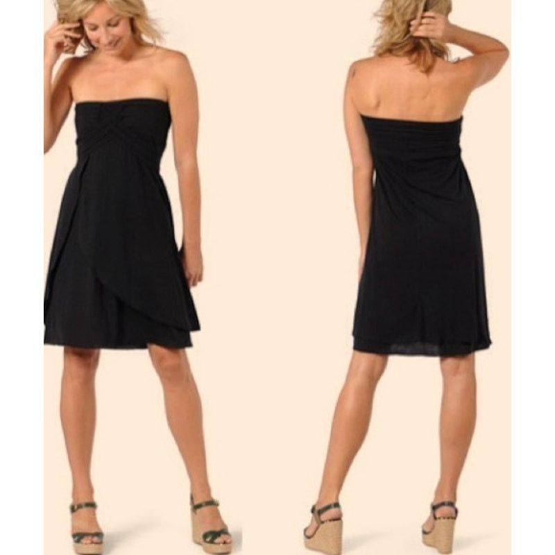 Other Horny Toad Gray Metomorphose Convertible Halter Dress Skirt Size 27" / US 4 / IT 40 - 11 Thumbnail