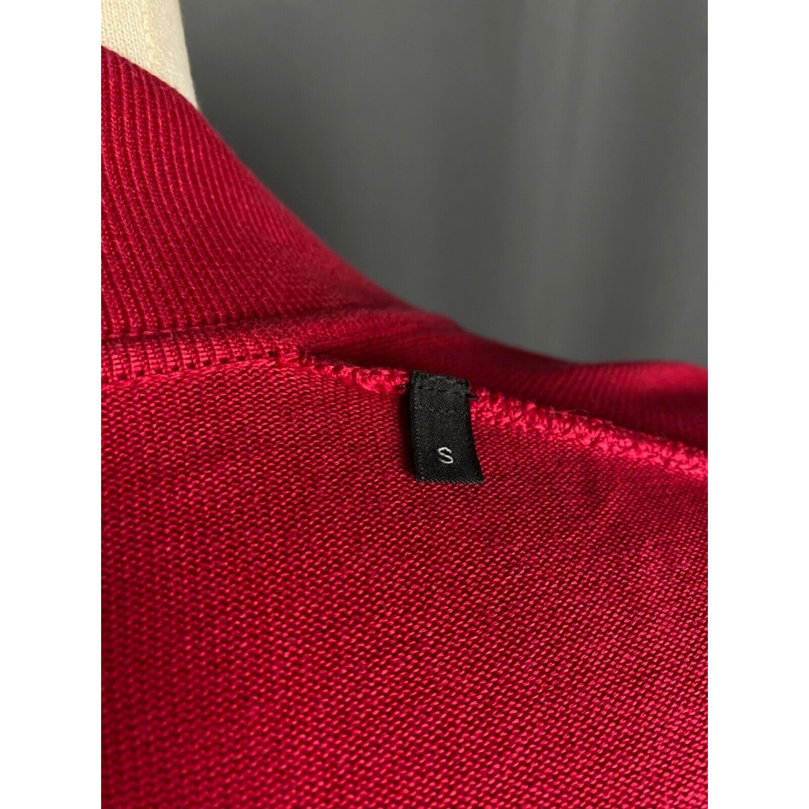 Ermenegildo Zegna Zegna RECENT Men's Red Full Zip Cardigan Sweater Size S Size US S / EU 44-46 / 1 - 10 Thumbnail