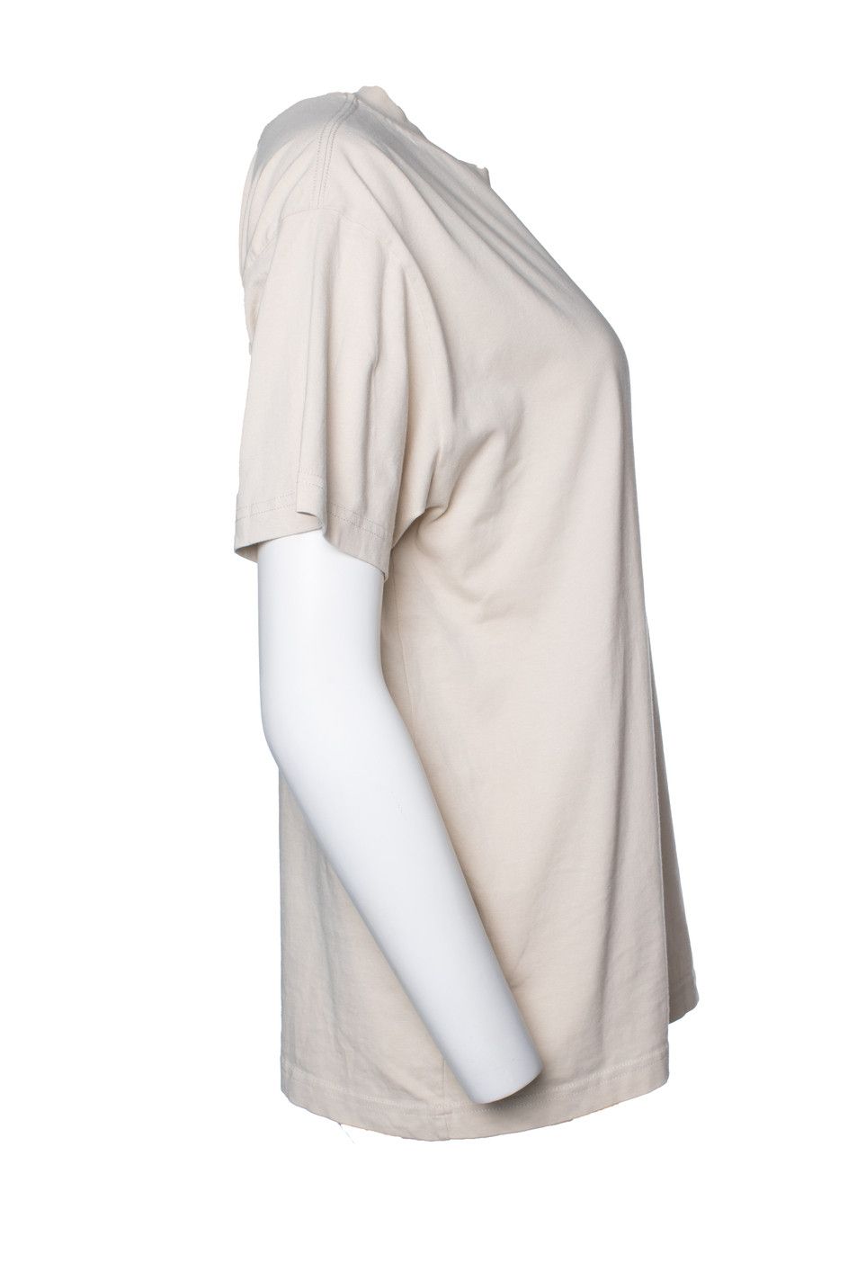 Jacquemus Jacquemus, the Jacquemus tshirt in beige. Size M / US 6-8 / IT 42-44 - 4 Thumbnail