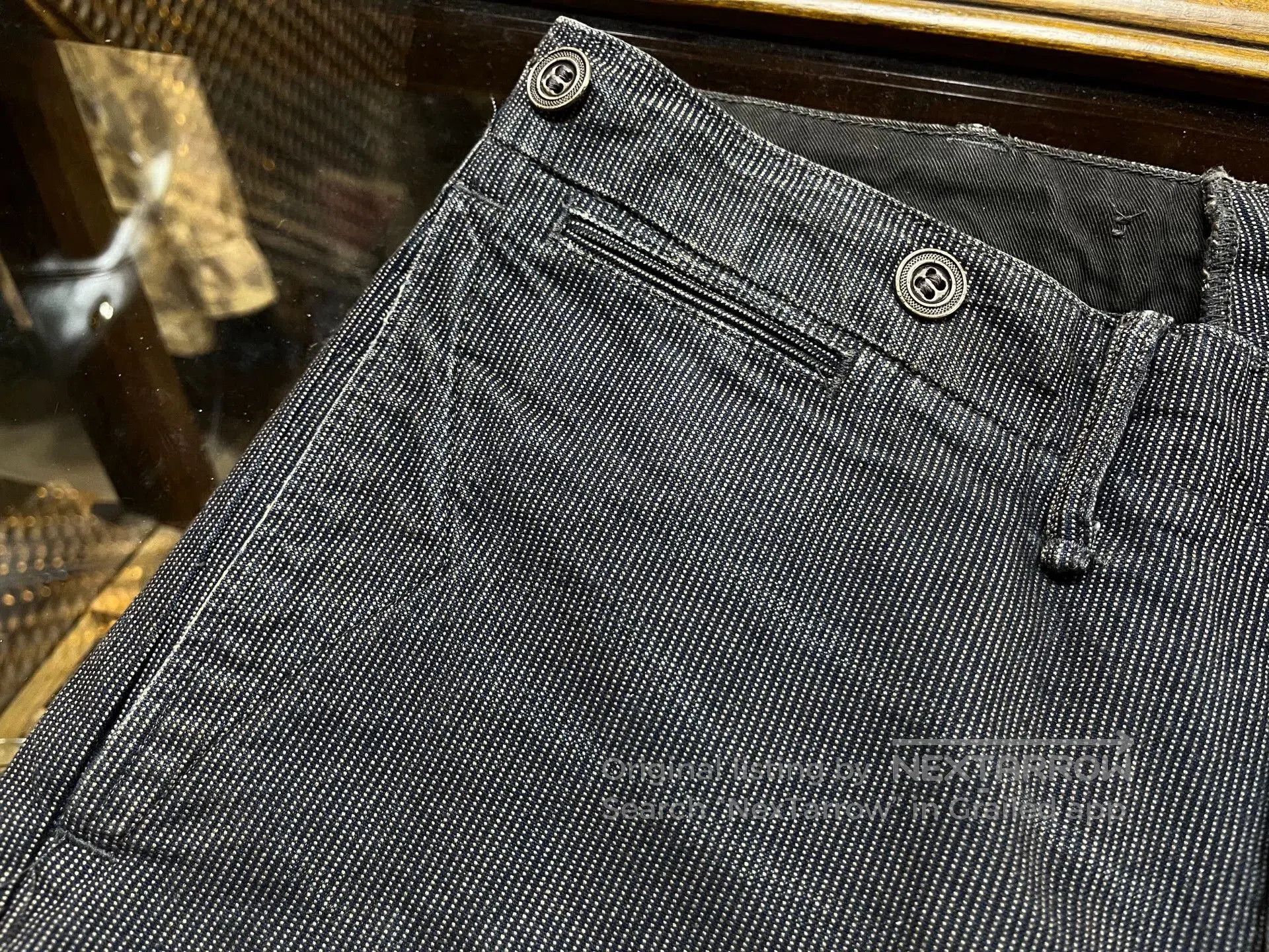 RRL Ralph Lauren RRL Blue Dye Casual Pants. Size US 30 / EU 46 - 4 Thumbnail