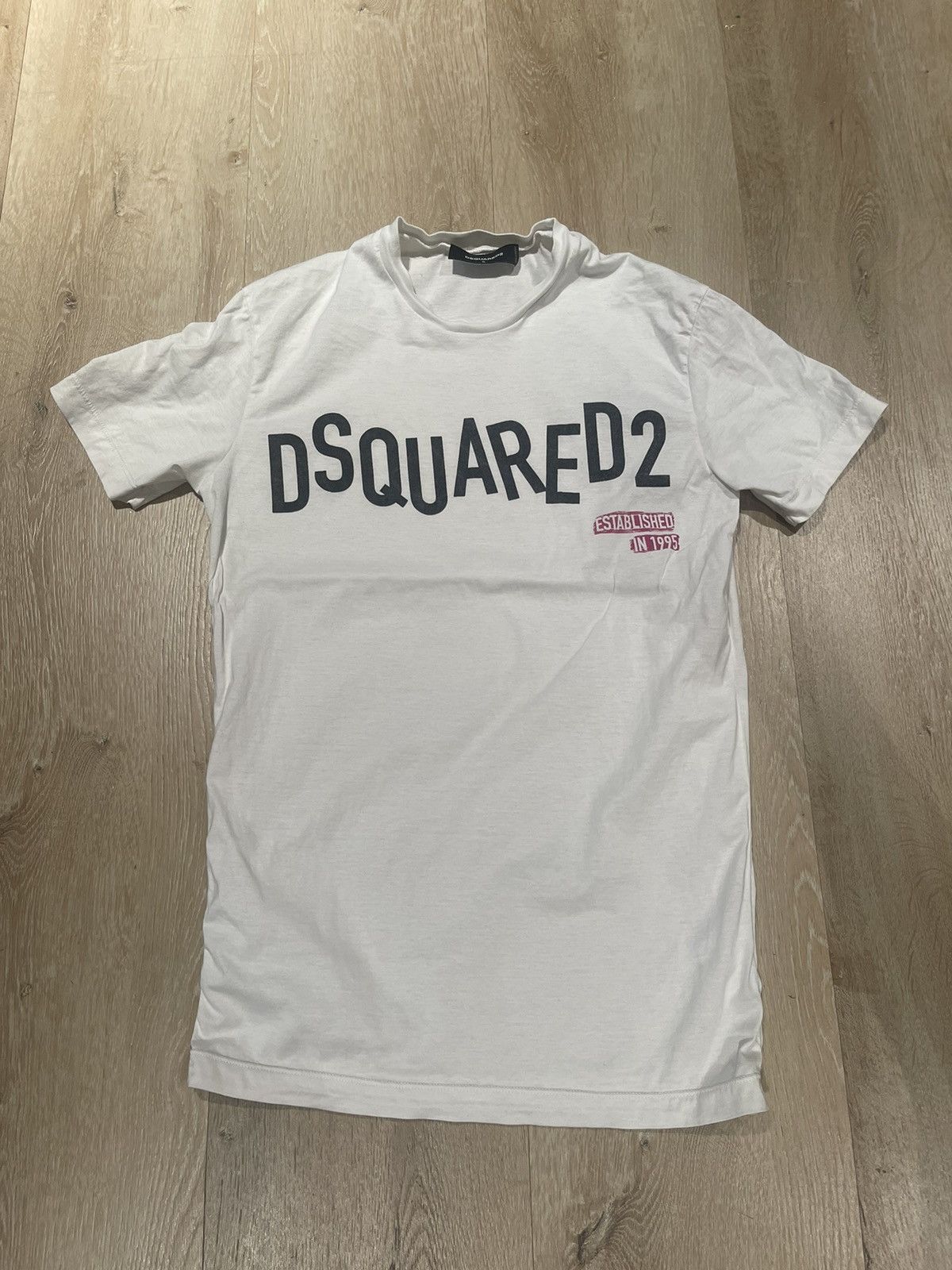 image of Dsquared2 Tee in White, Men's (Size Small)