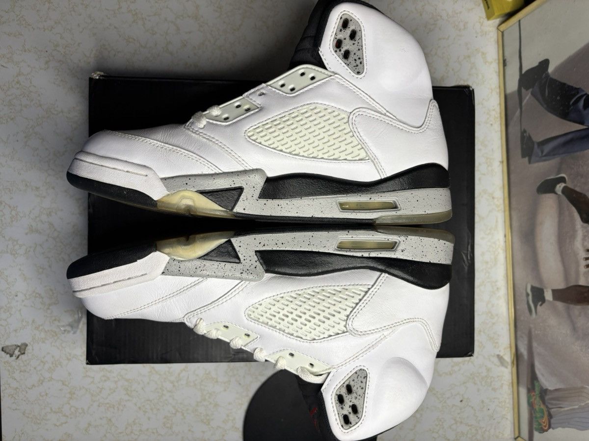 Jordan Brand Jordan Retro 5 “white Cement” Size US 9.5 / EU 42-43 - 3 Thumbnail