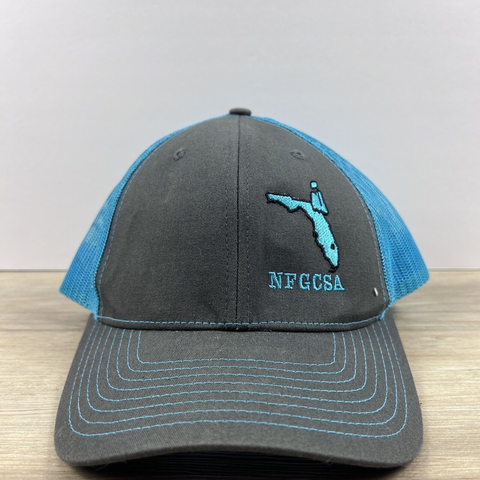 Other NFGCSA Hat Florida Snapback Hat Gray Adjustable Hat Adult Fi Size ONE SIZE - 2 Thumbnail