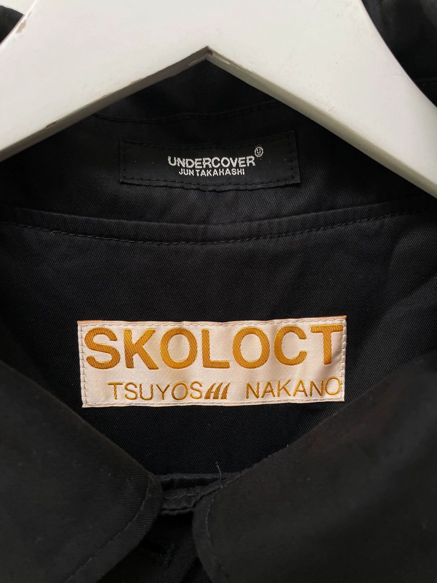 Undercover UNDERCOVER Skoloct Black Rabbit Floral Embrdery Jacket 3 Size US L / EU 52-54 / 3 - 3 Thumbnail