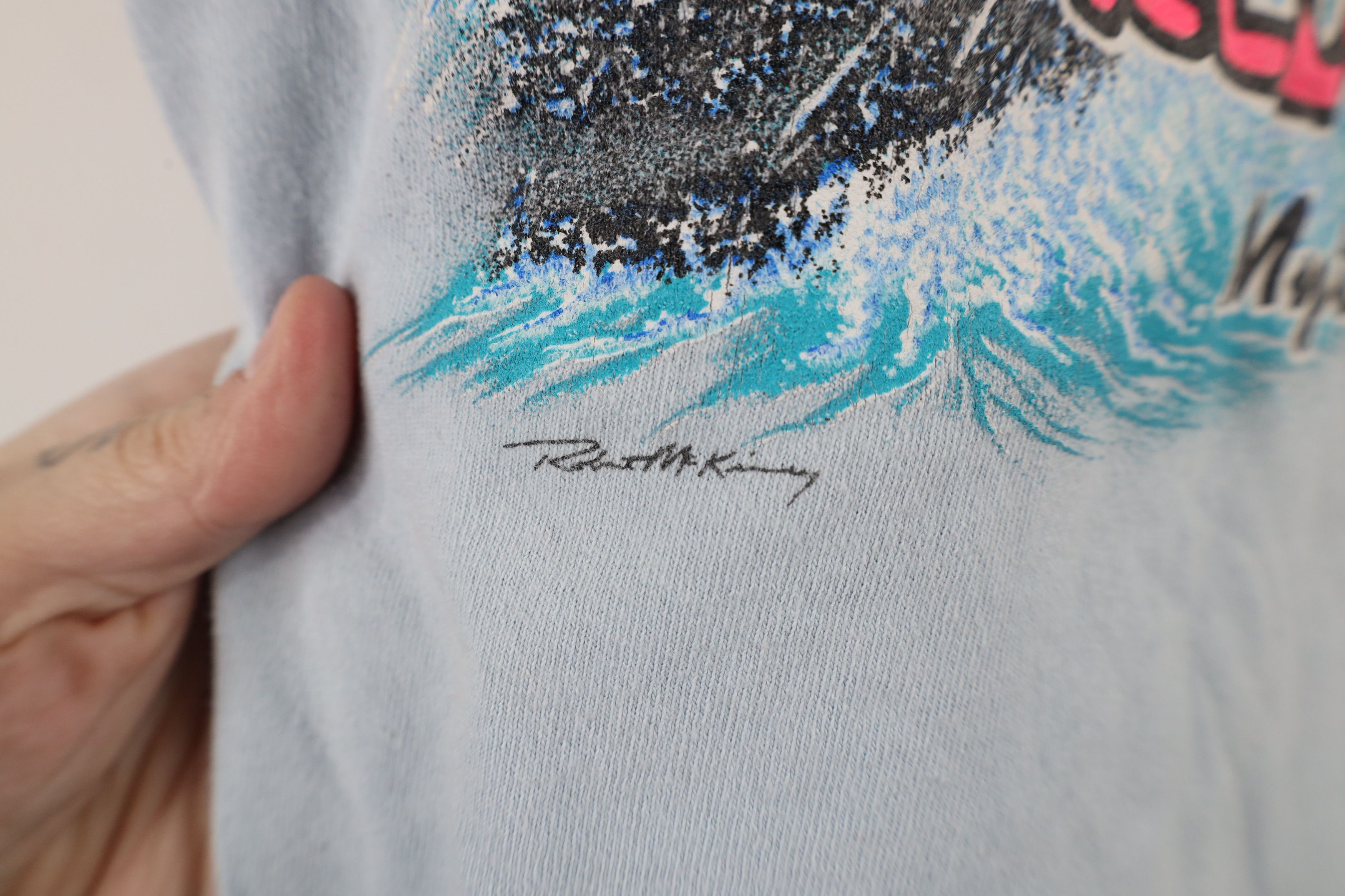 Vintage Vintage Ron Jon Surf Shop Spell Out Long Sleeve T-Shirt Size US S / EU 44-46 / 1 - 12 Thumbnail