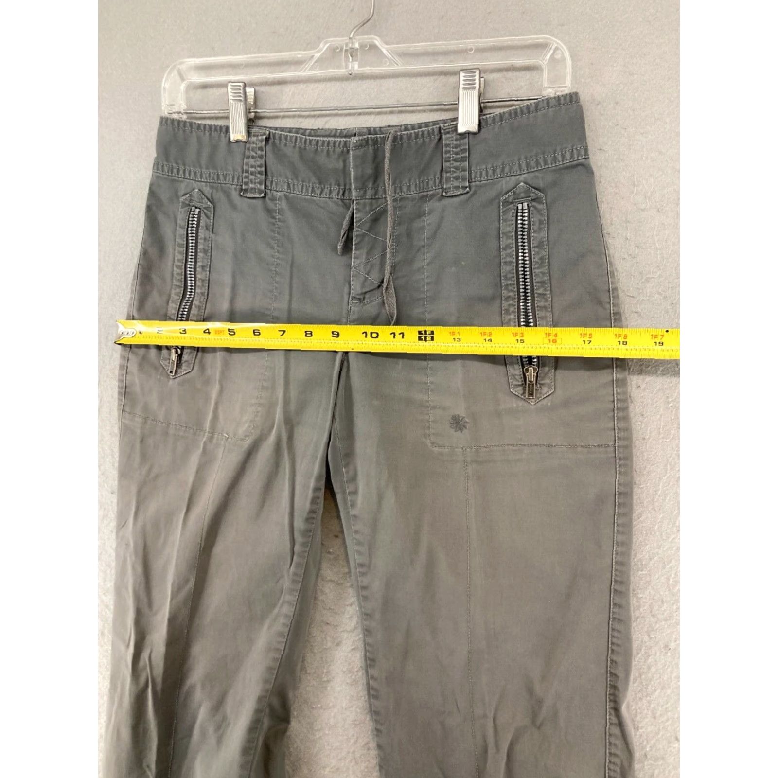 Athleta Athleta Pants Women's 29 Gray Relaxed Wide-Leg Convertible Outdoor Shirt? Size 29" - 3 Thumbnail