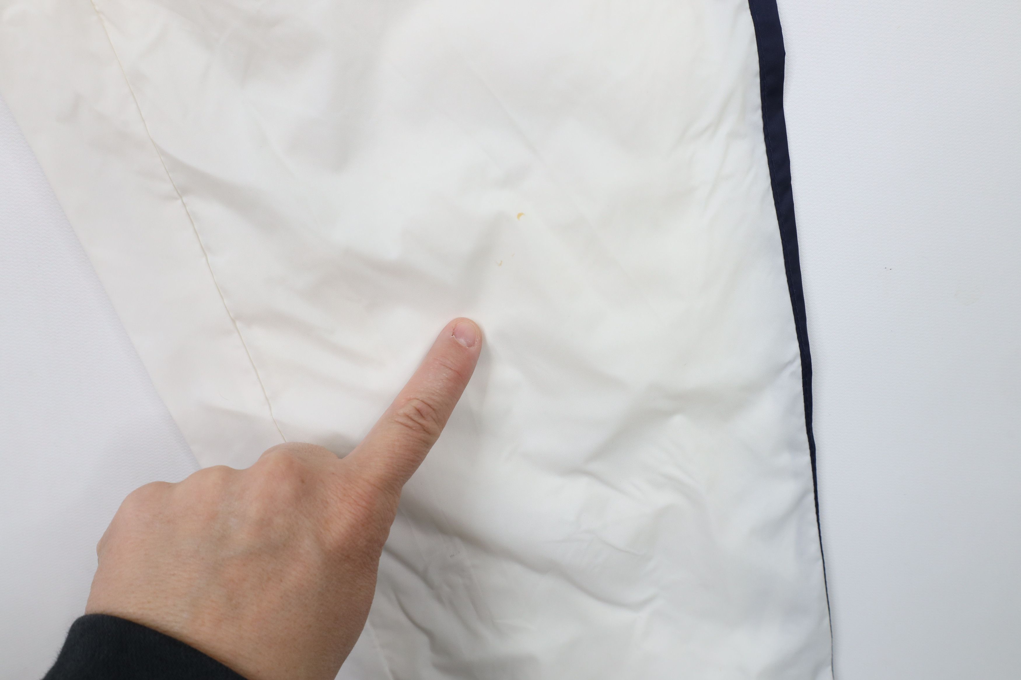 Vintage Vintage 90s Wilson Lined Tennis Windbreaker Pants White Size US 32 / EU 48 - 5 Thumbnail