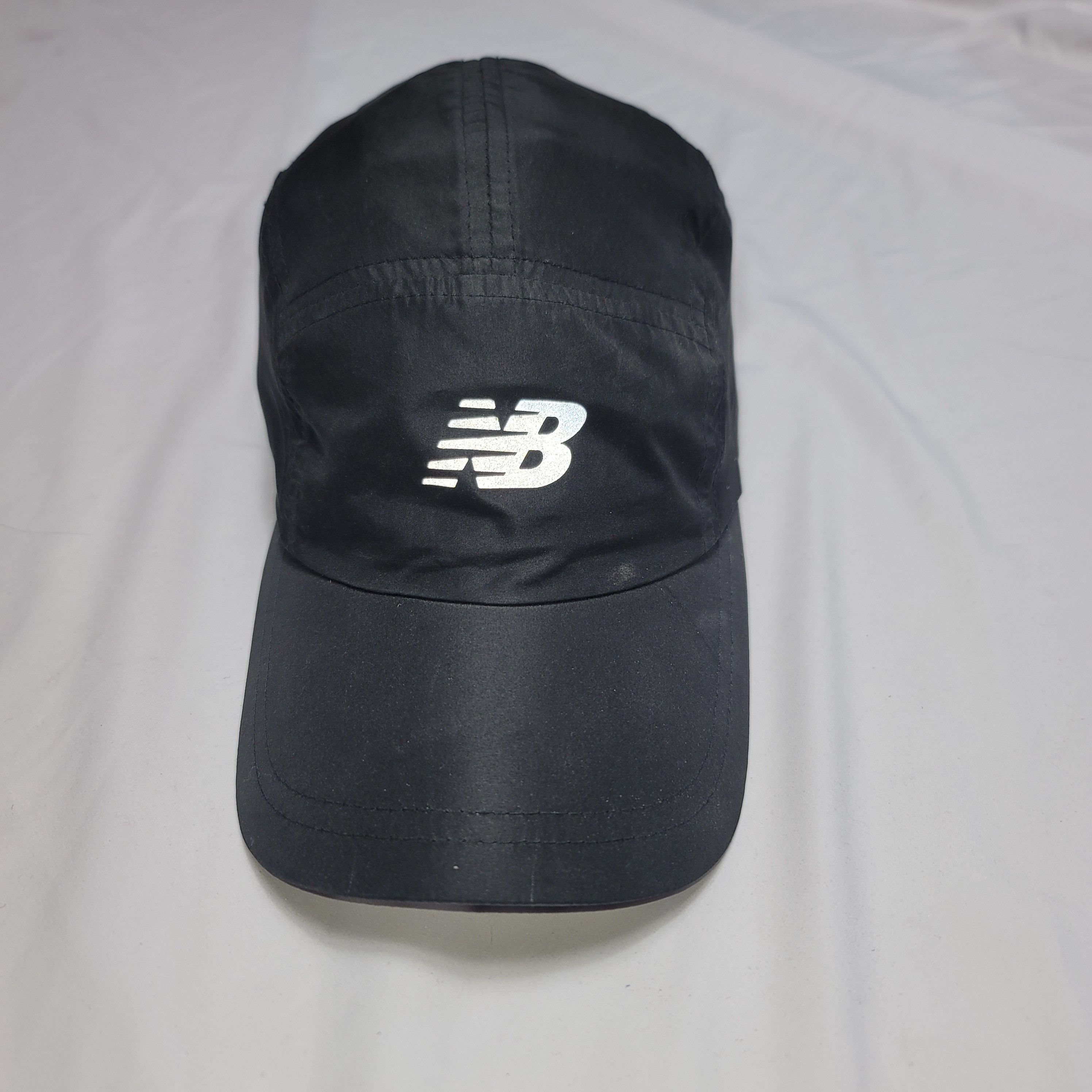 New Balance New Balance Black Reflective logo Nylon Cap Size ONE SIZE - 1 Thumbnail