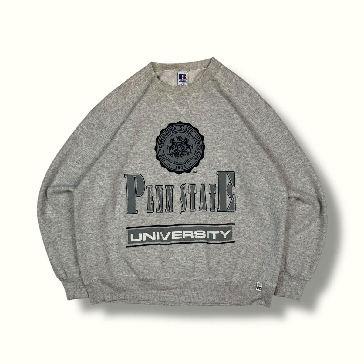 Russell Athletic × Vintage Vintage 90s Russell athletic penn state sweatshirt Size US XL / EU 56 / 4 - 1 Thumbnail