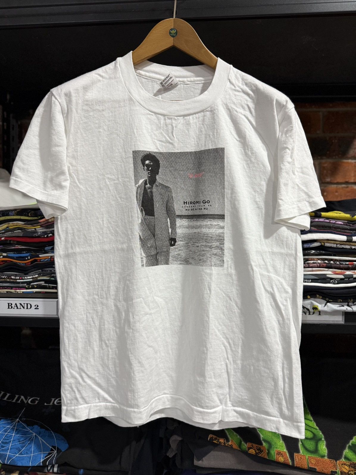 Band Tees × Vintage Vintage 90s Hiromi Go Go Ahead Tour By Anvil Tee Size US M / EU 48-50 / 2 - 1 Thumbnail