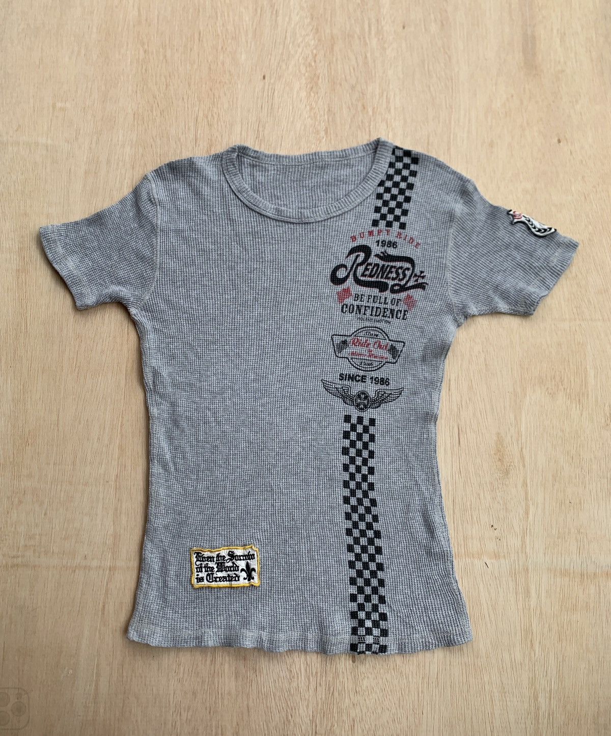 Hysteric Glamour × Japanese Brand Greaten Motorcycle Roared away Tshirt Size US M / EU 48-50 / 2 - 2 Thumbnail