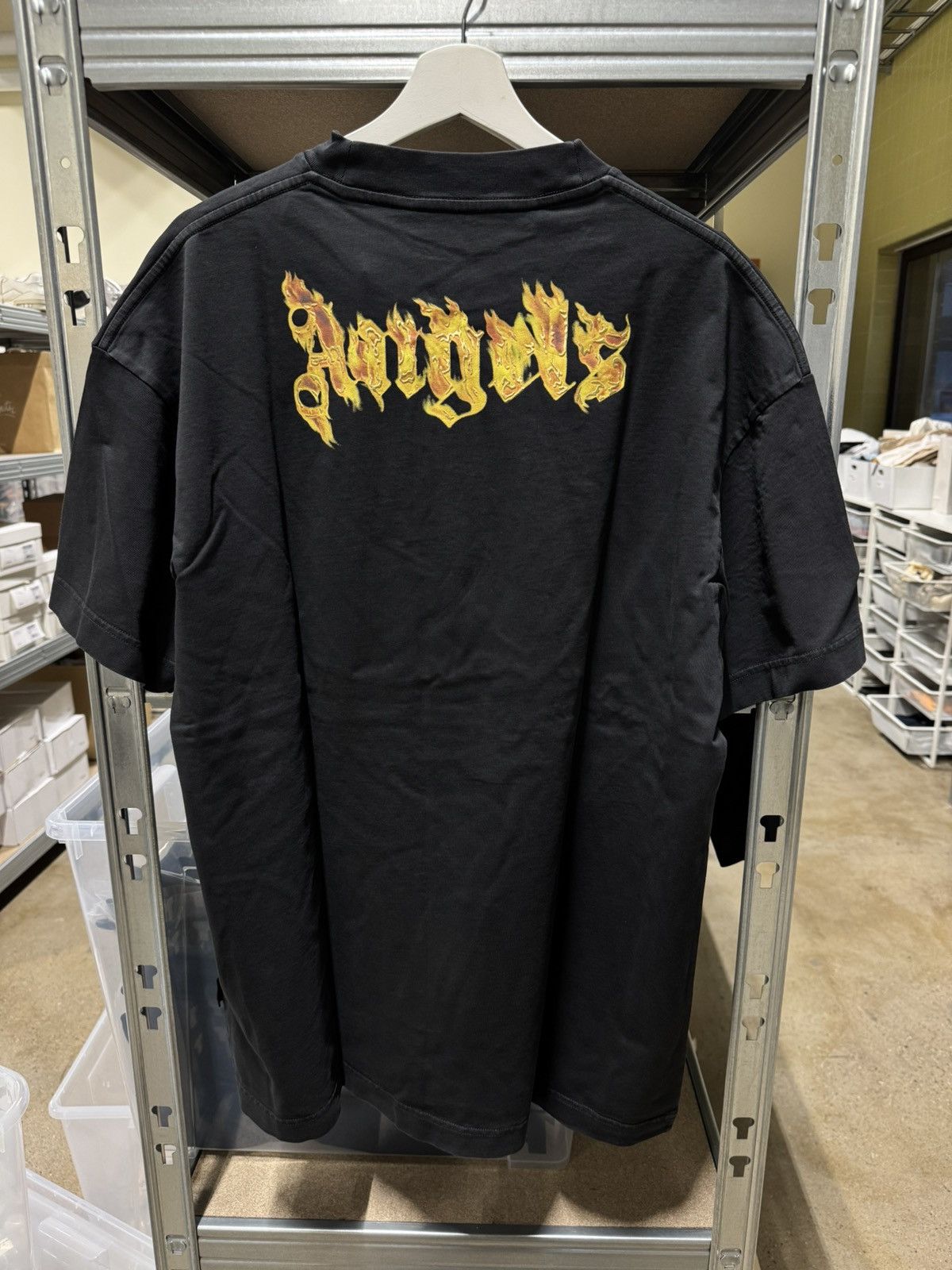 Palm Angels Palm Angels Burning Logo T-Shirt NEW 475$ Size US S / EU 44-46 / 1 - 2 Thumbnail