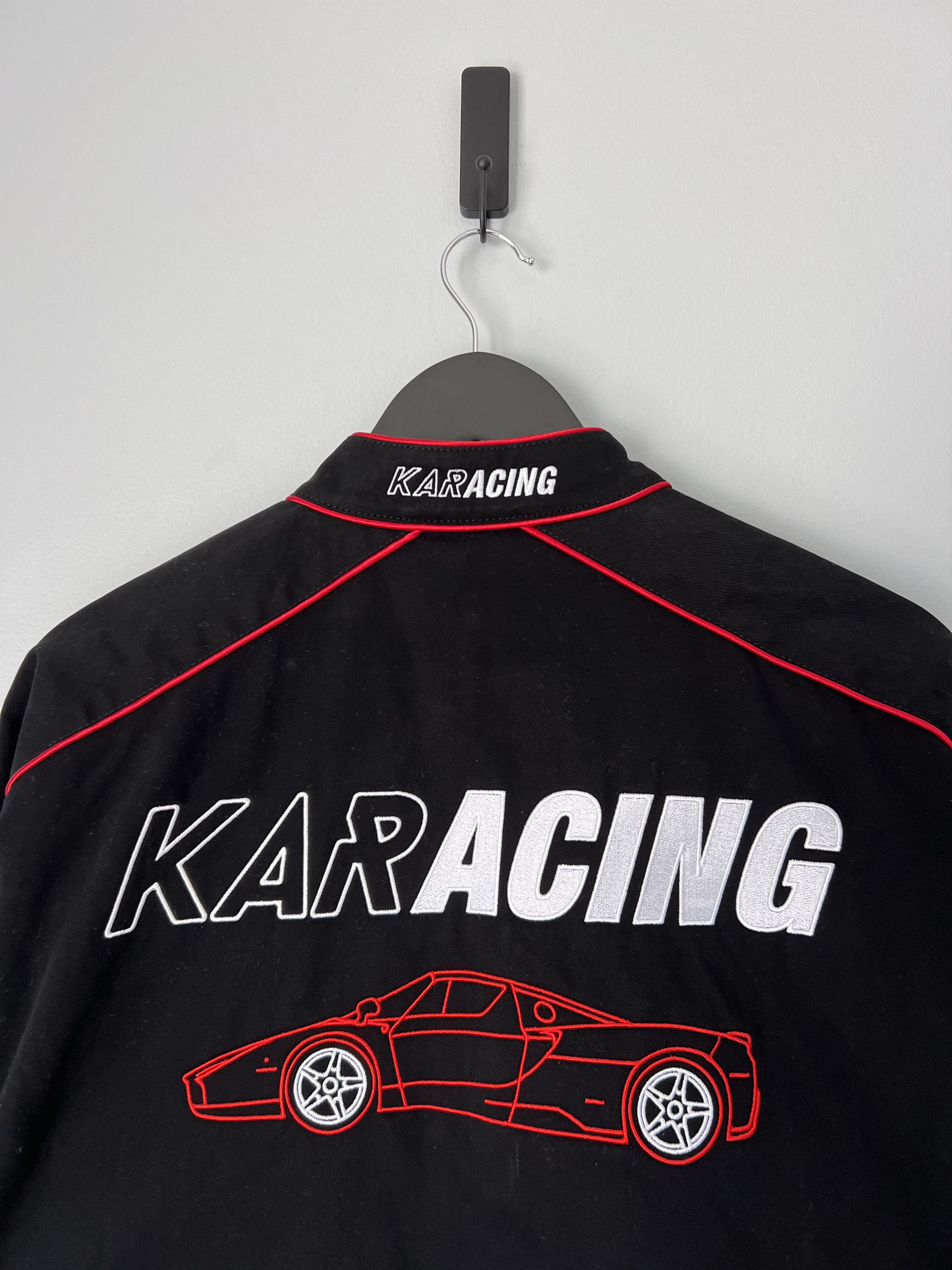 Kar KAR L'ART Red Enzo Karacing Racing Jacket in Black Size US L / EU 52-54 / 3 - 7 Thumbnail