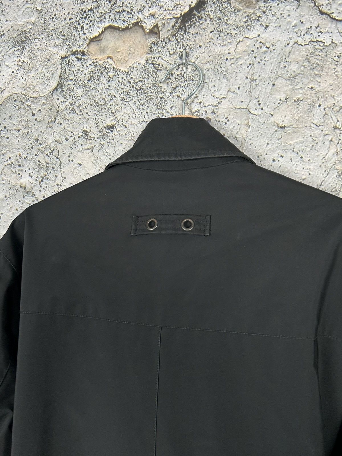 Z Zegna Z Zegna Avant Garde Black Coat Jacket Archive Designer Rare Size US XL / EU 56 / 4 - 8 Thumbnail