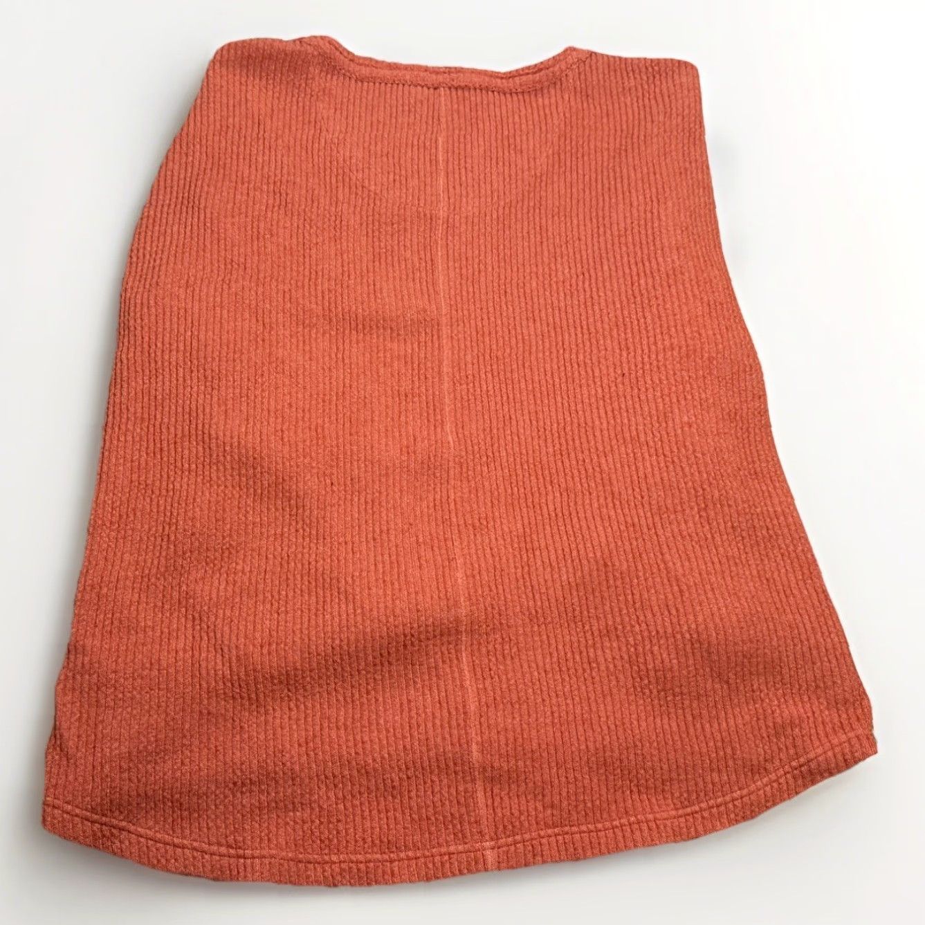 Free People Free People Oversized Sweater V-Neck Long Sleeve Pullover Women M Red/Rouge Chunky-Knit Bohemian Size M / US 6-8 / IT 42-44 - 7 Thumbnail