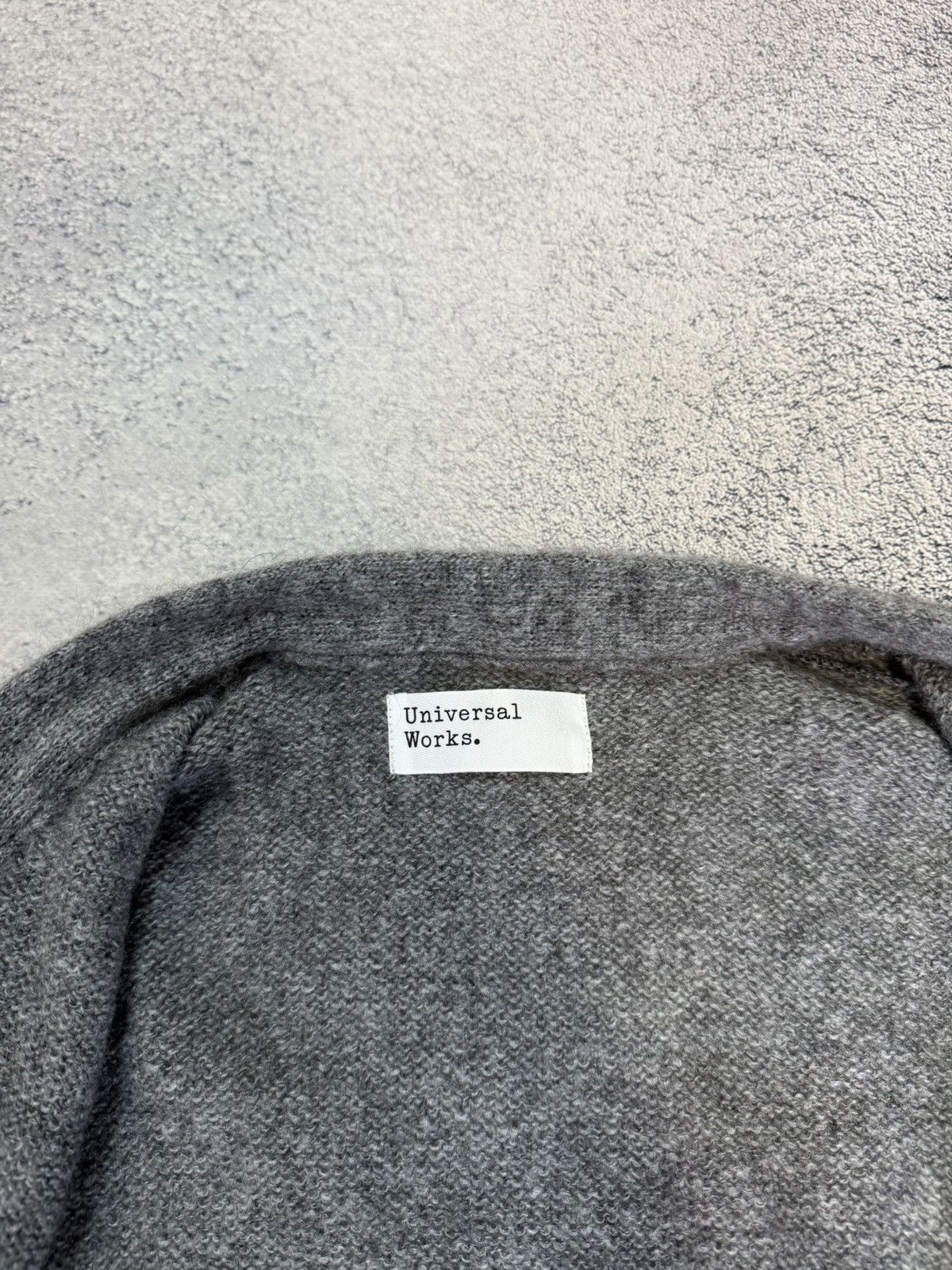 Universal Works Universal Works Mohair Cardigan Men L V-Neck Knit Sweater Size US L / EU 52-54 / 3 - 7 Thumbnail