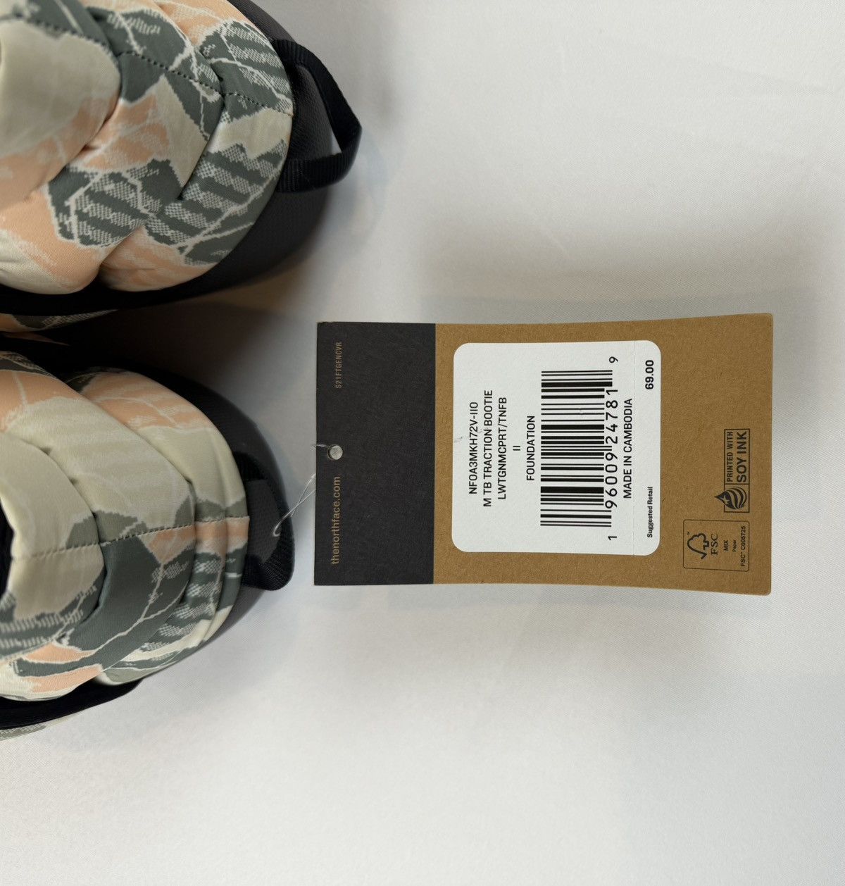 The North Face Mens North Face Thermoball booties Size US 11 / EU 44 - 9 Thumbnail