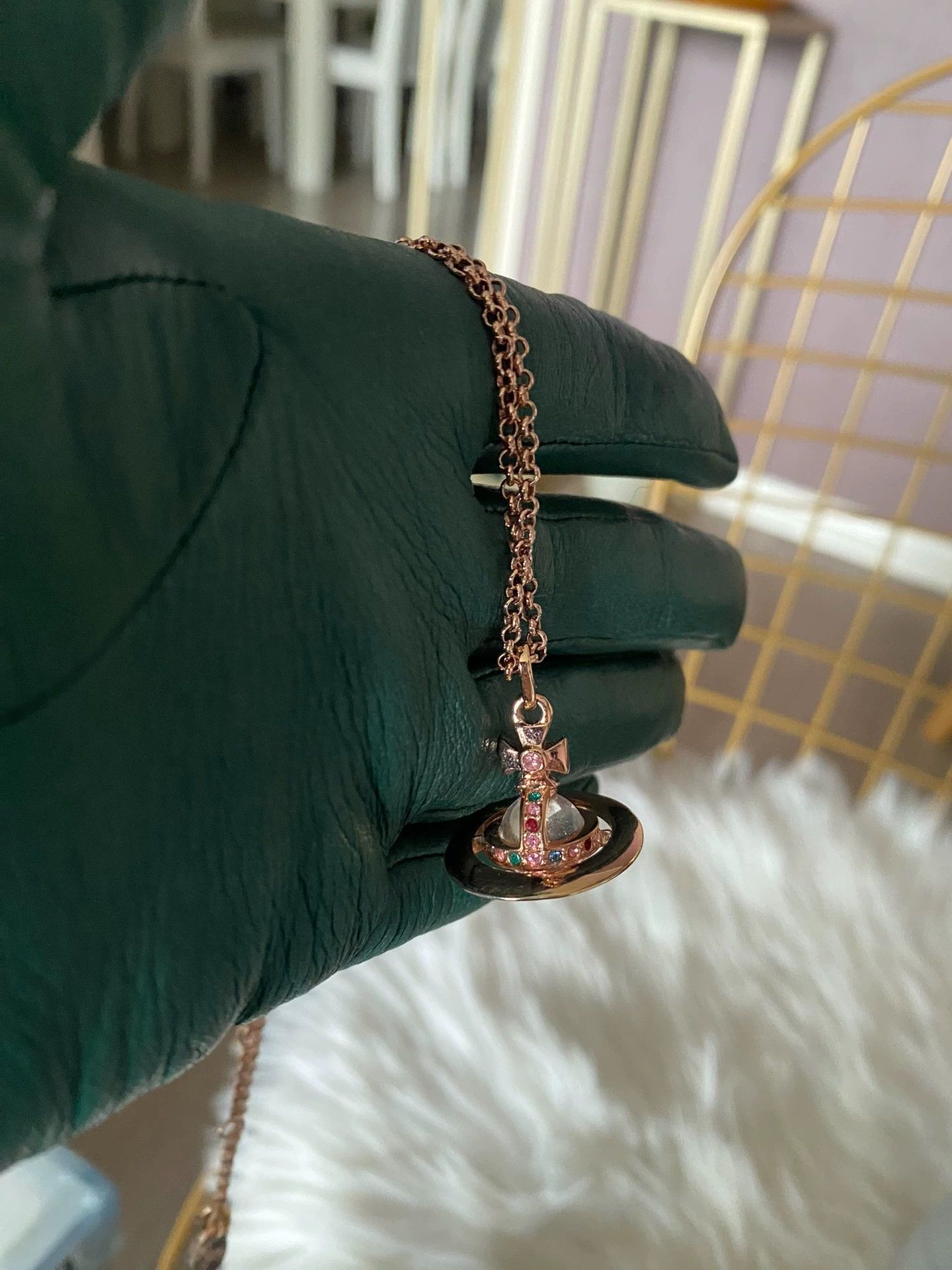 Vivienne Westwood Vivienne Westwood Medium Orb Necklace Size ONE SIZE - 1 Thumbnail