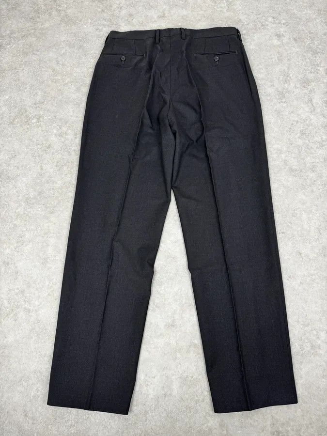 Gucci 2000s Gucci Black Classy Tailored Blazer & Pants Size 44R - 8 Thumbnail