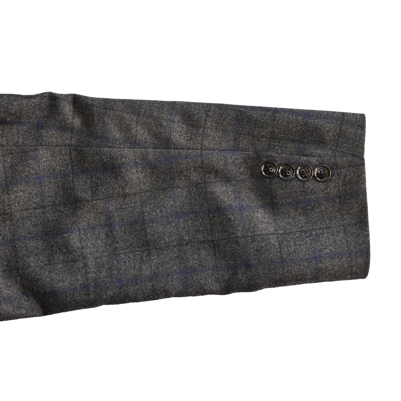 Loro Piana LORO PIANA ZELANDER TAILORED Plaid Merino Wool Blazer Sz 44R Size 44R - 8 Thumbnail