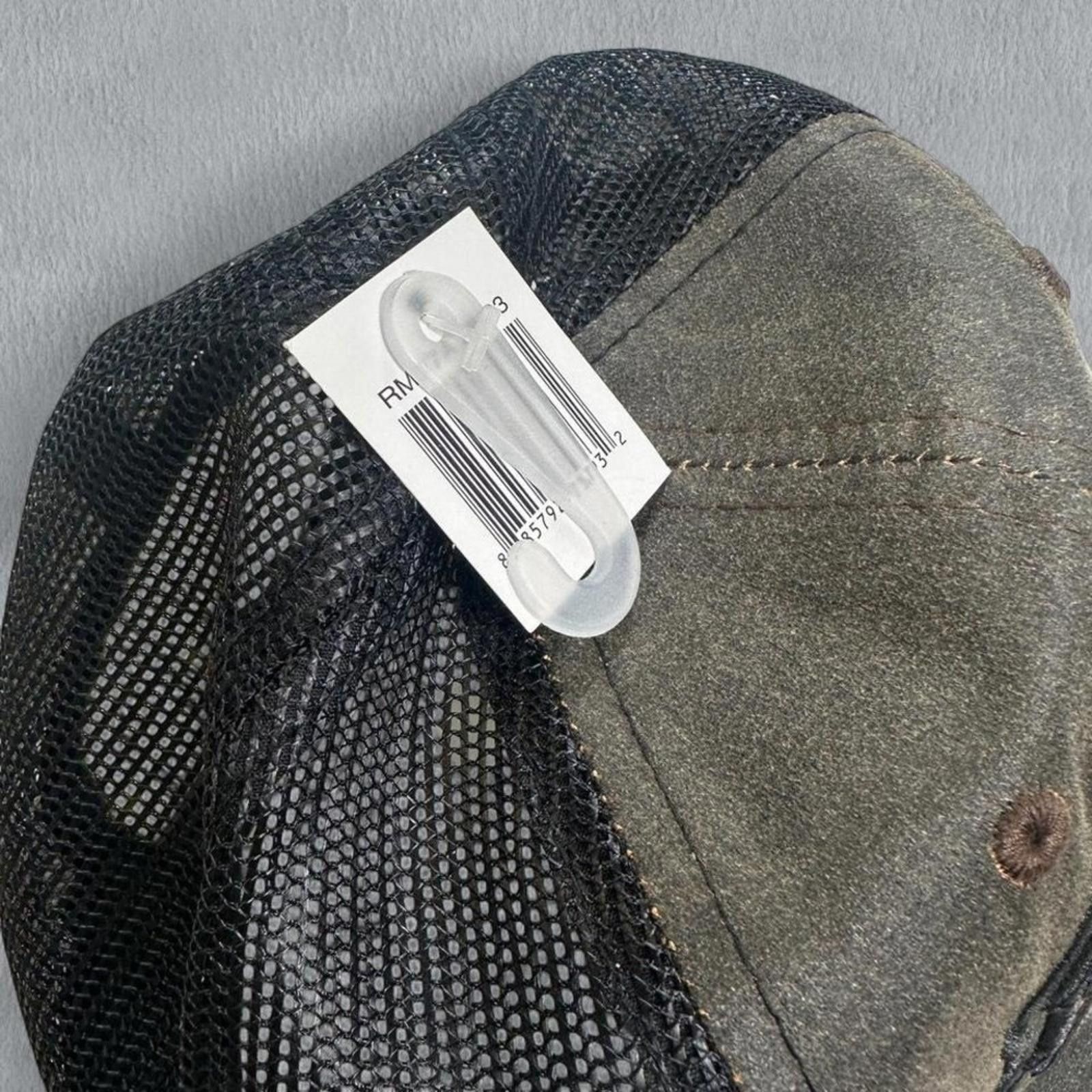 Ace Rivington NWT Remington Mens Weathered LC Logo Hat RM17A Dark Brown Size ONE SIZE - 3 Thumbnail