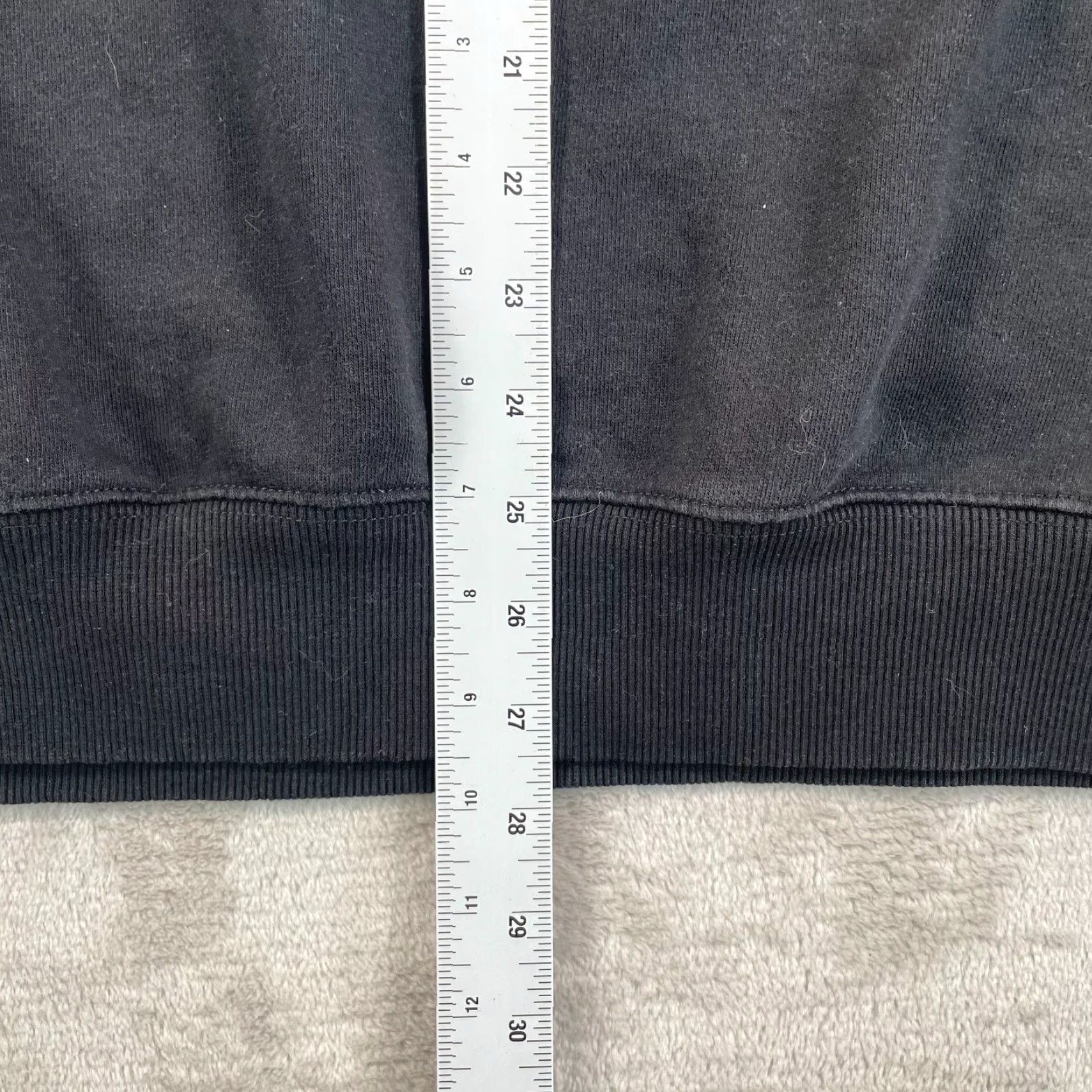 Logo 7 Dixxon Ground Up Custom Fleece Sweatshirt Men XL Black Center Logo Long Sleeve Size US XL / EU 56 / 4 - 6 Thumbnail