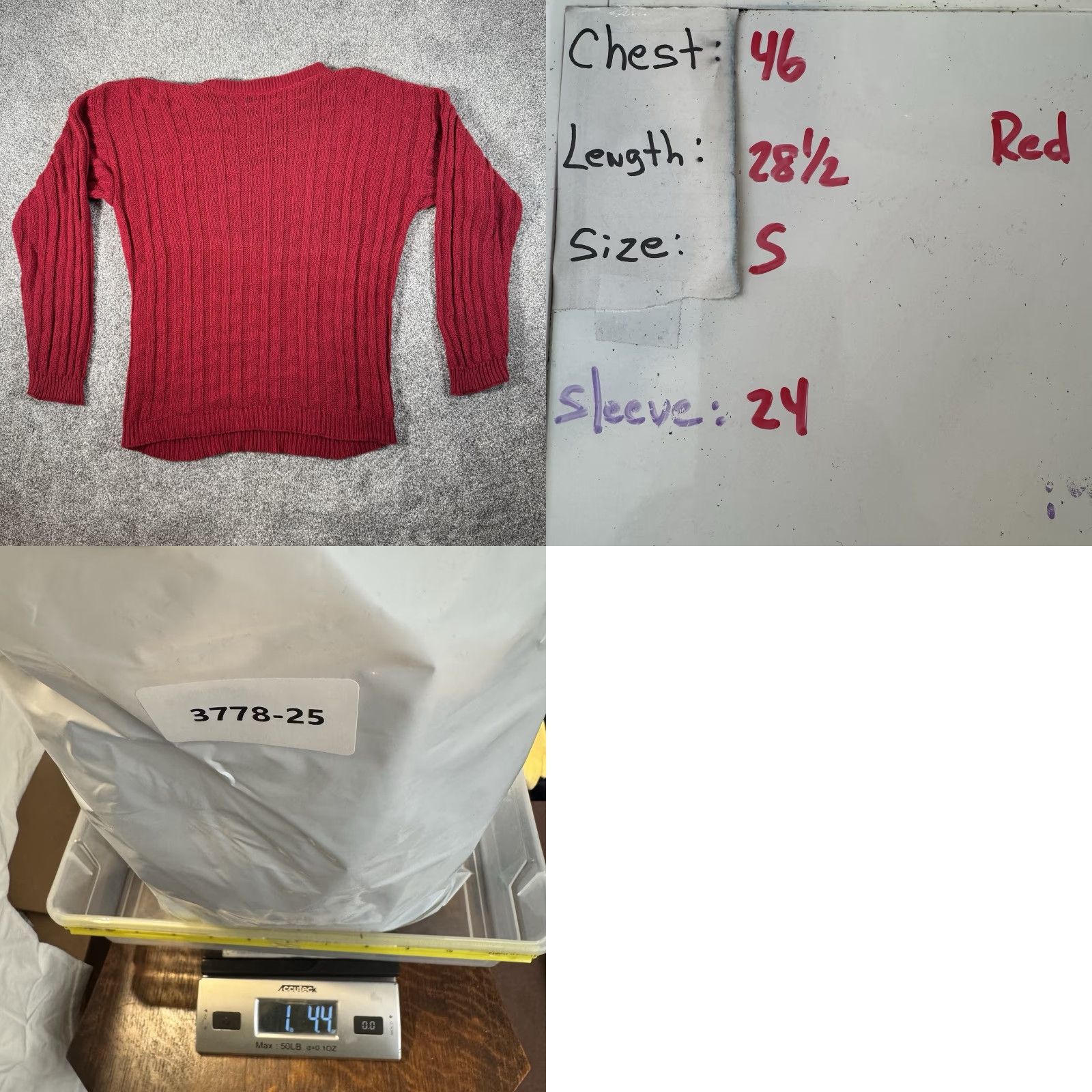 Vintage VINTAGE 90s Susquehanna Trail Outfitters Sweater Men S Oversized Knit Crew Neck Red Cotton Pullover Size US S / EU 44-46 / 1 - 8 Thumbnail