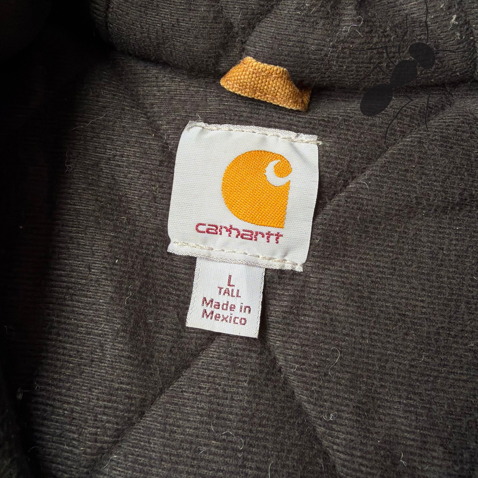 Carhartt × Vintage Carhartt J130 brown hooded work wear jacket Size US L / EU 52-54 / 3 - 9 Thumbnail