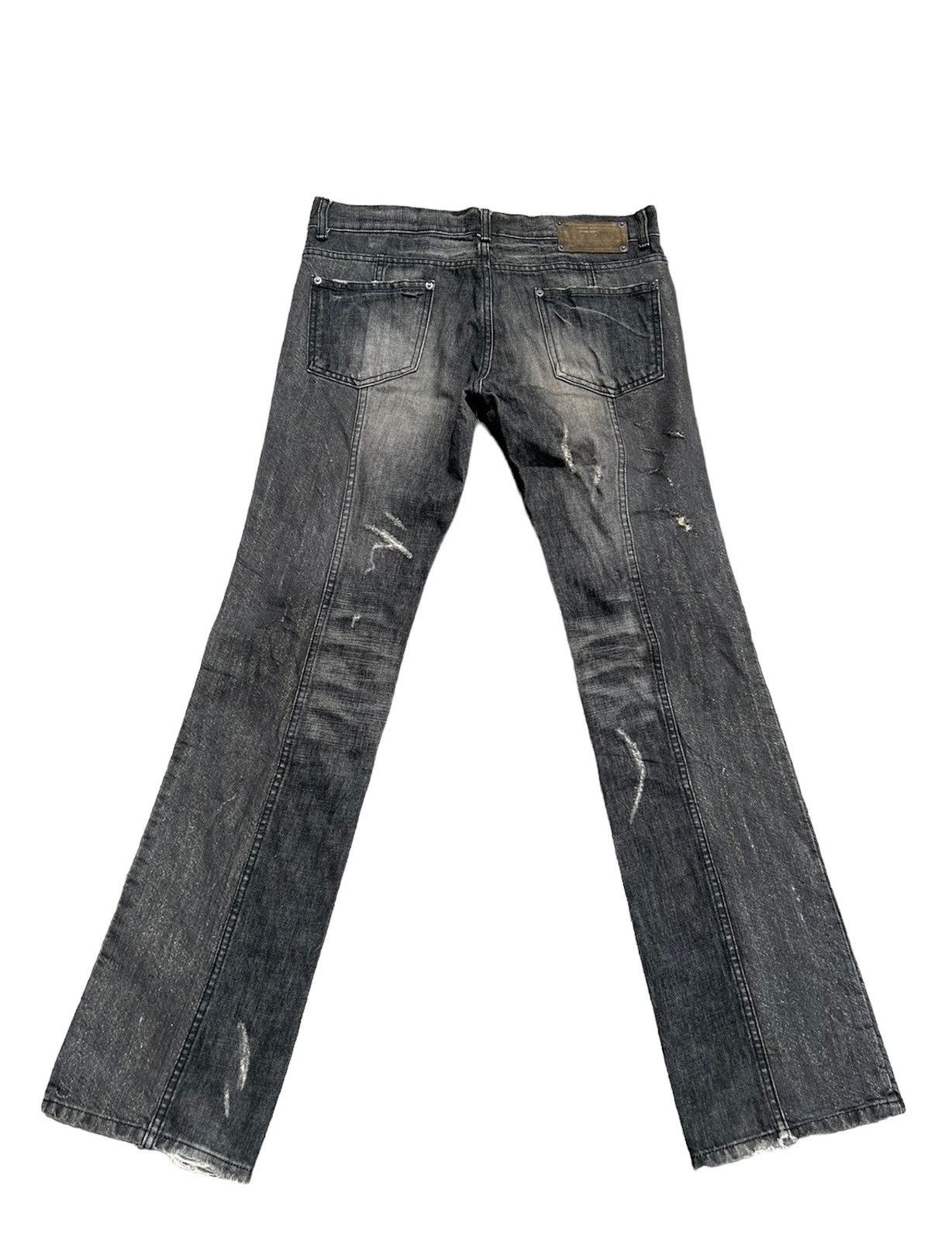 BUFFALO BOBS Vintage Buffalo Jeans Japan Ripped Denim Panelled Jeans Size US 32 / EU 48 - 2 Thumbnail