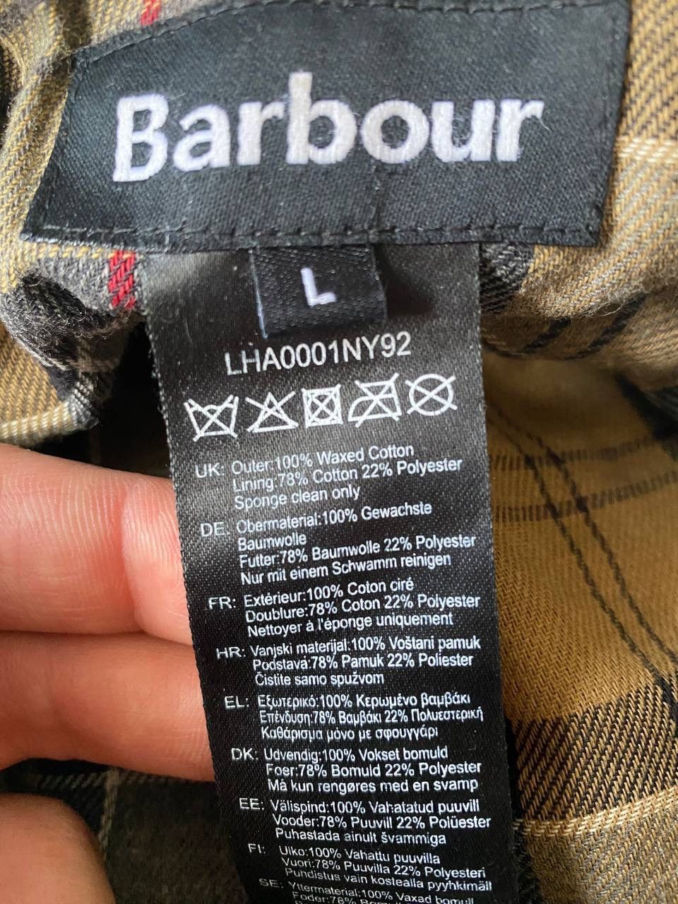 Barbour Vintage Hats Panama Barbour Wax Size L Size ONE SIZE - 6 Thumbnail