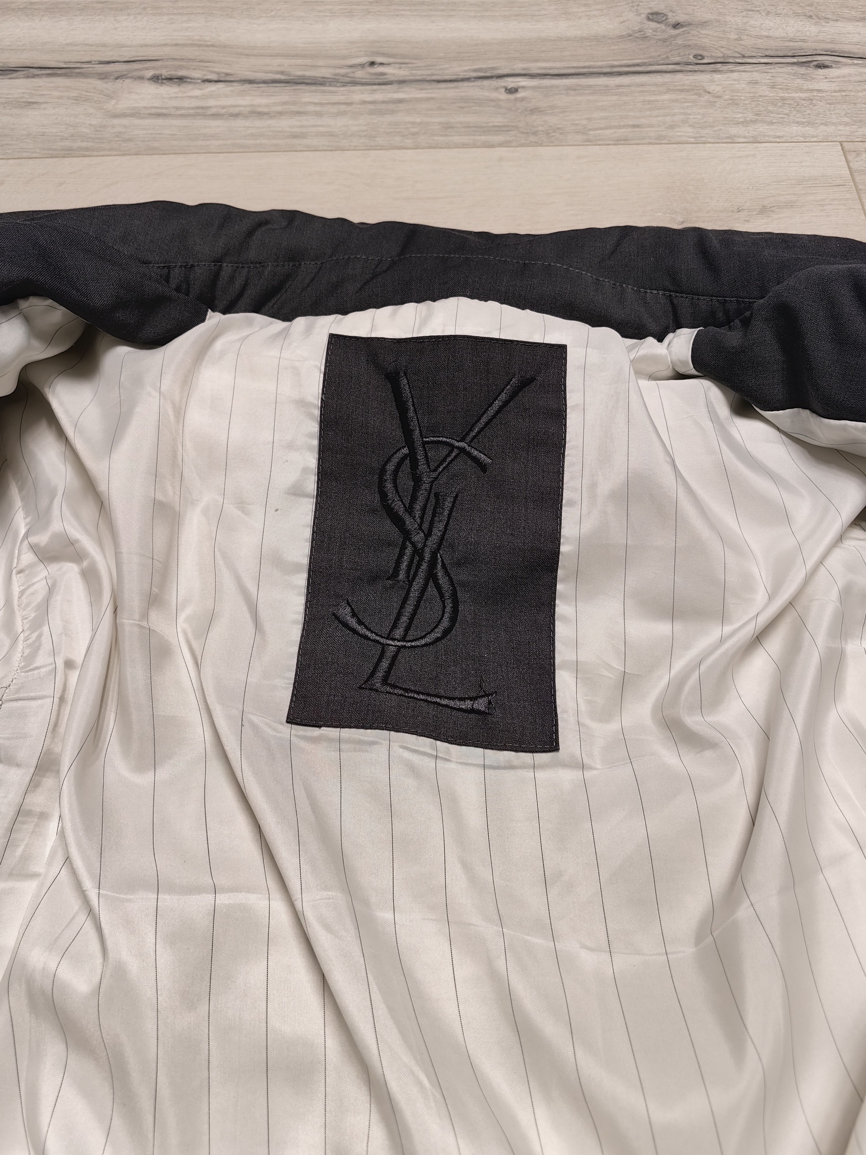 Saint Laurent Paris RIVE GAUCHE DOWN BIKER JACKET BY TOM FORD Size US M / EU 48-50 / 2 - 6 Thumbnail