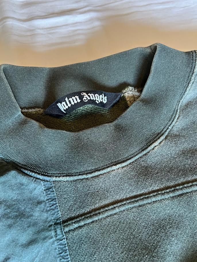 Palm Angels Palm Angels Military Patchwork Sweatshirt Size US M / EU 48-50 / 2 - 5 Thumbnail