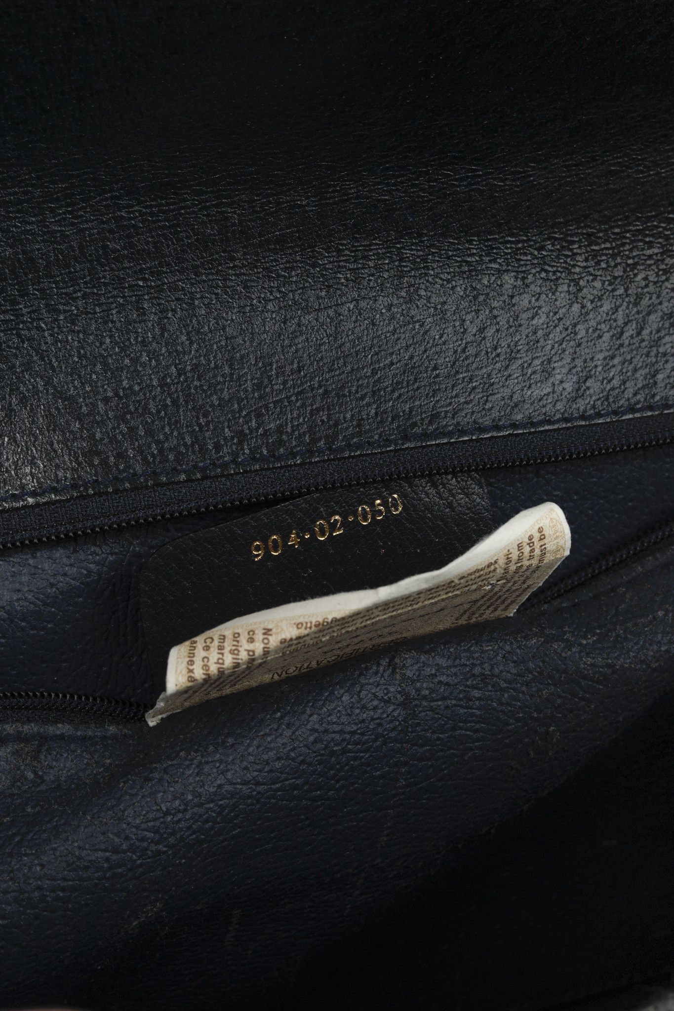 Gucci Gucci Vintage Navy Blue Monogram Clutch Bag Size ONE SIZE - 12 Thumbnail
