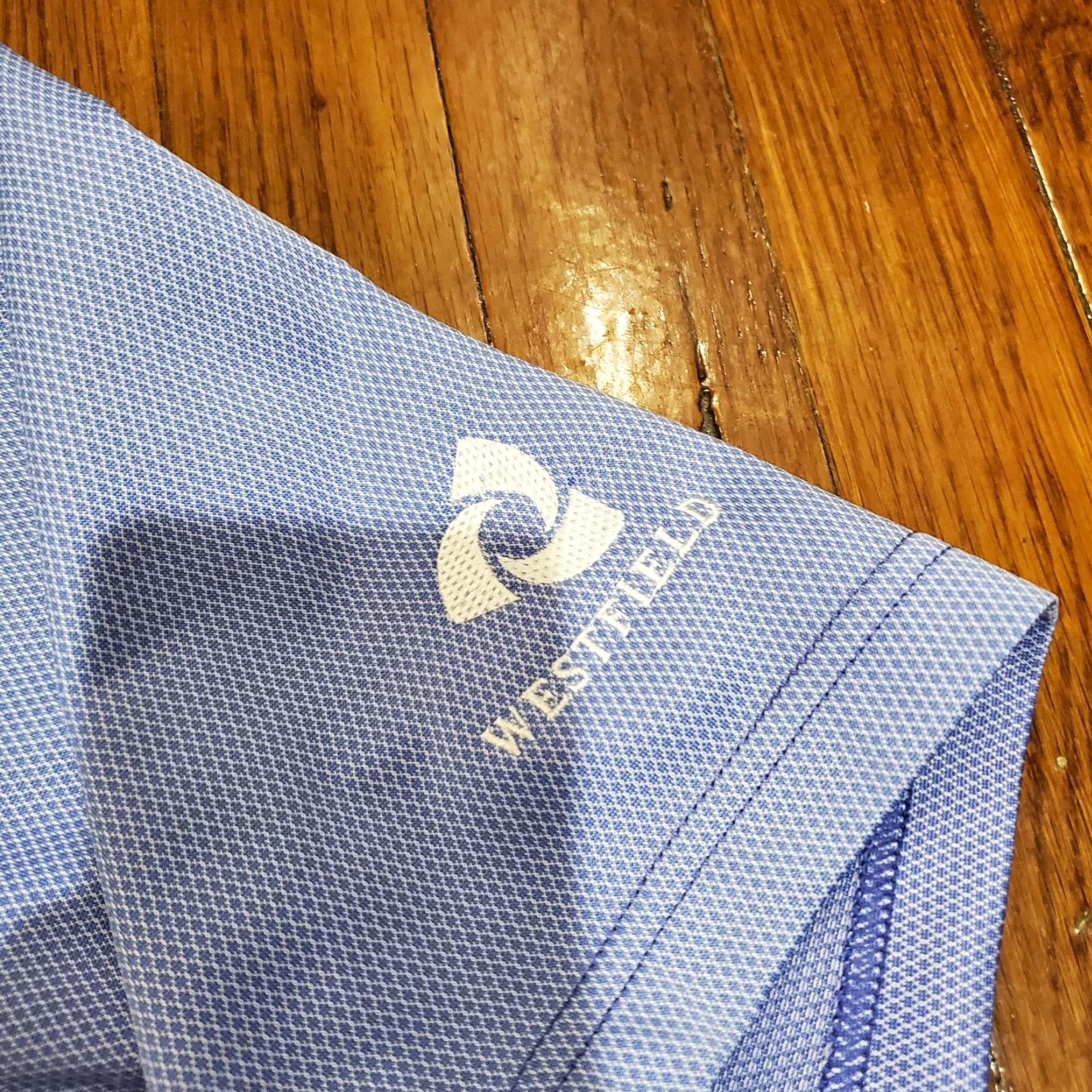 Footjoy VINTAGE FootJoy Polo Shirt Mens XL Light Blue Golf Performance Westfield Logo FJ Size US XL / EU 56 / 4 - 6 Thumbnail