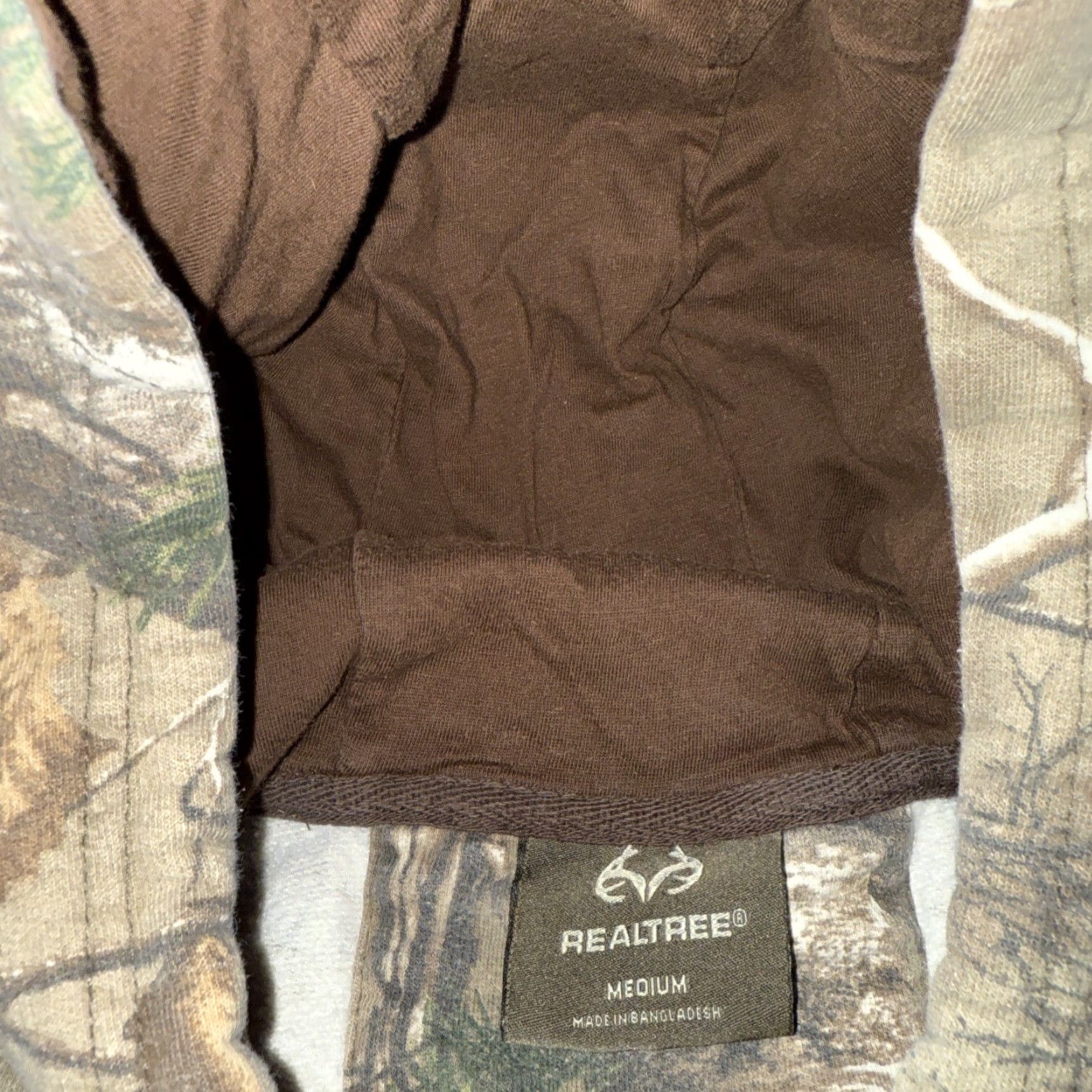Realtree Realtree Hoodie Camouflage Logo Pullover Medium Men’s Kangaroo Pocket Hooded Camouflage Pattern Outdoor Hunting Size US M / EU 48-50 / 2 - 5 Thumbnail