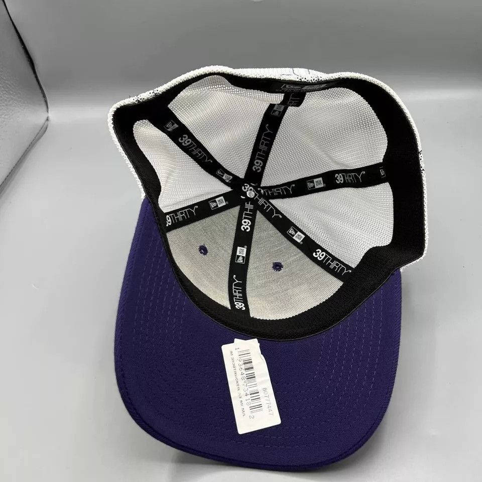 New Era LSU Tigers Trucker Hat Men M-L Stretch Fitted Cap New Size ONE SIZE - 7 Thumbnail
