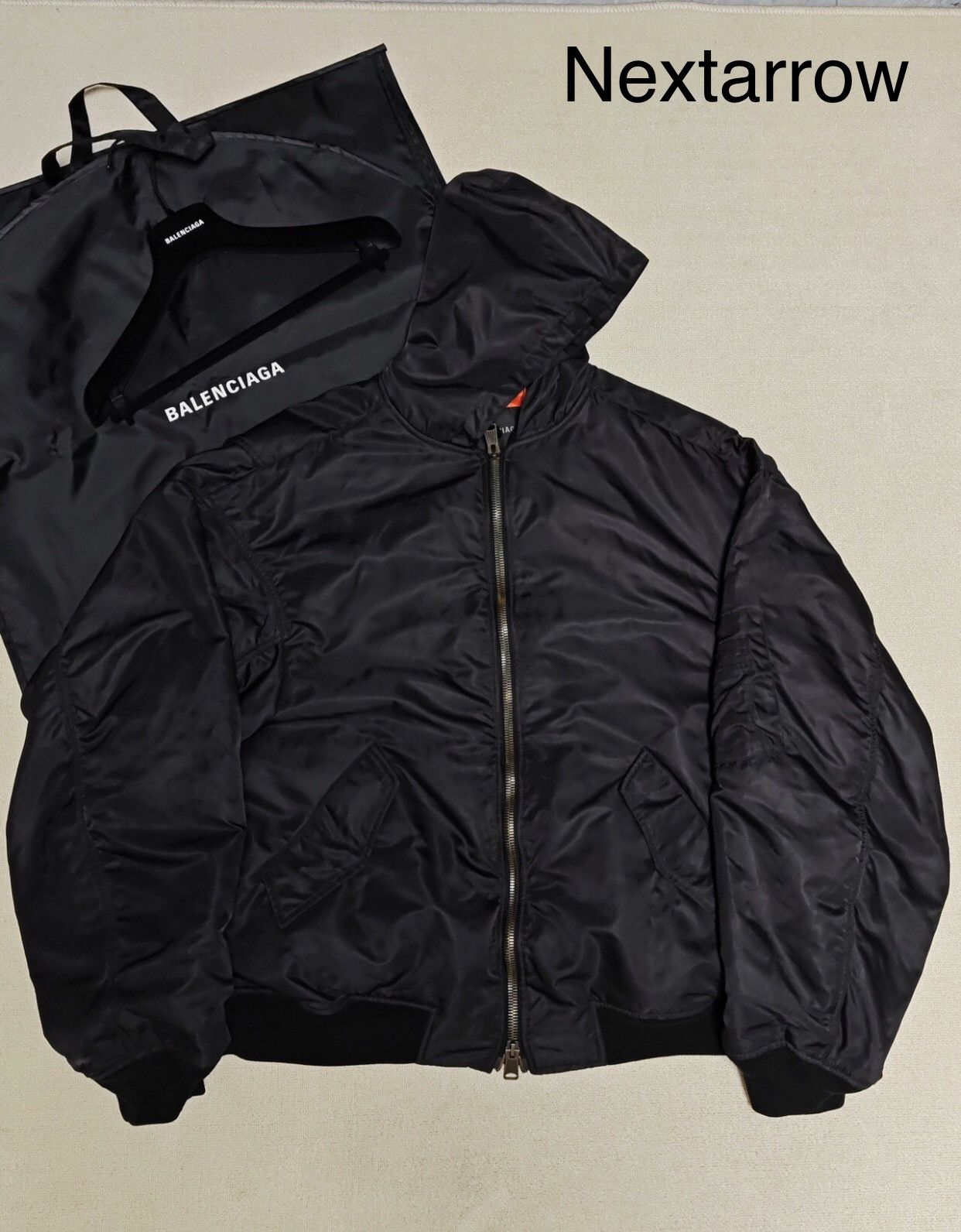 Balenciaga Balenciaga 24fw tape, adhesive tape, cotton coat jacket Size US M / EU 48-50 / 2 - 2 Thumbnail