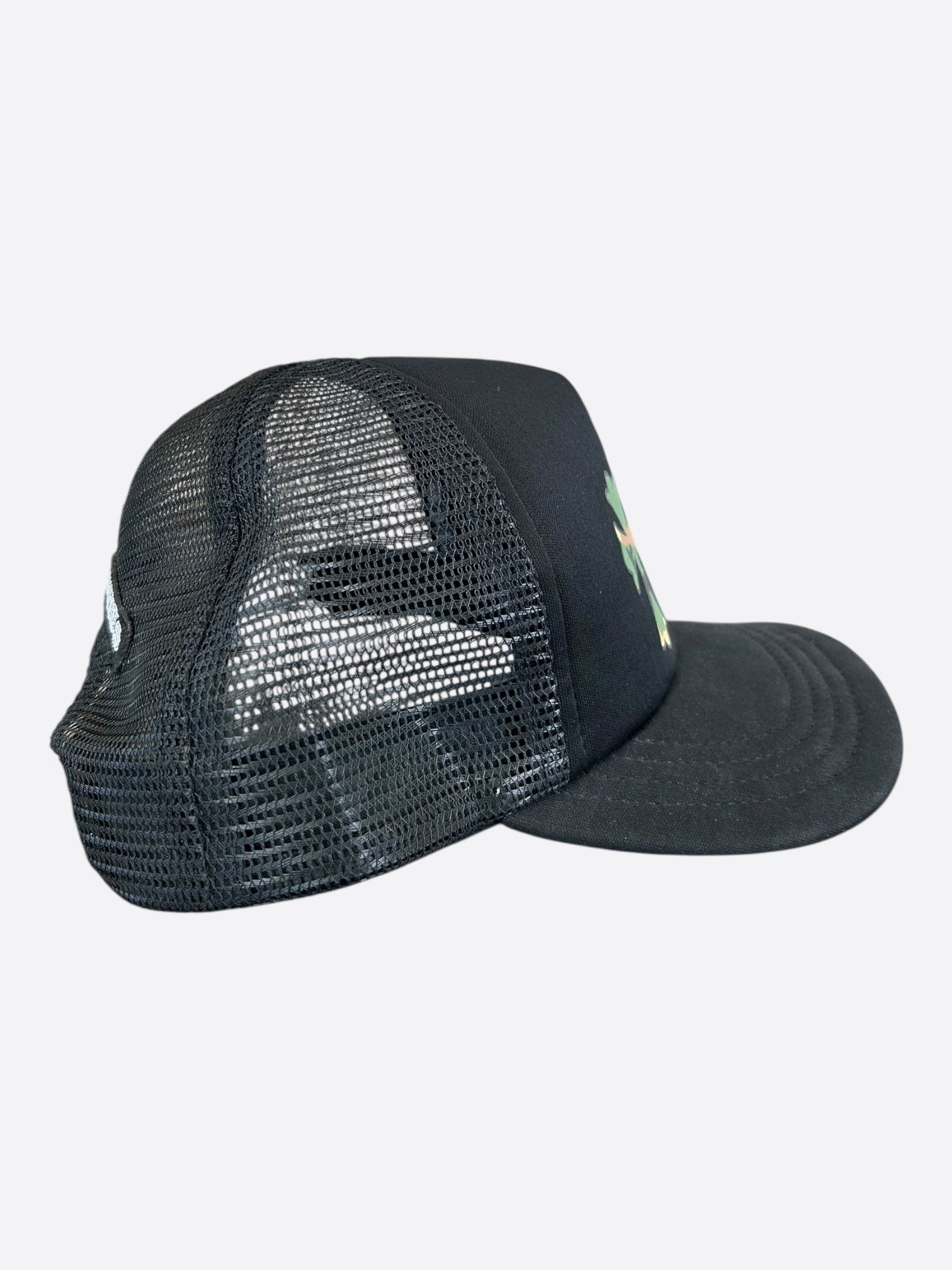 Chrome Hearts Chrome Hearts Black & Camouflage Cross Trucker Hat Size ONE SIZE - 2 Thumbnail