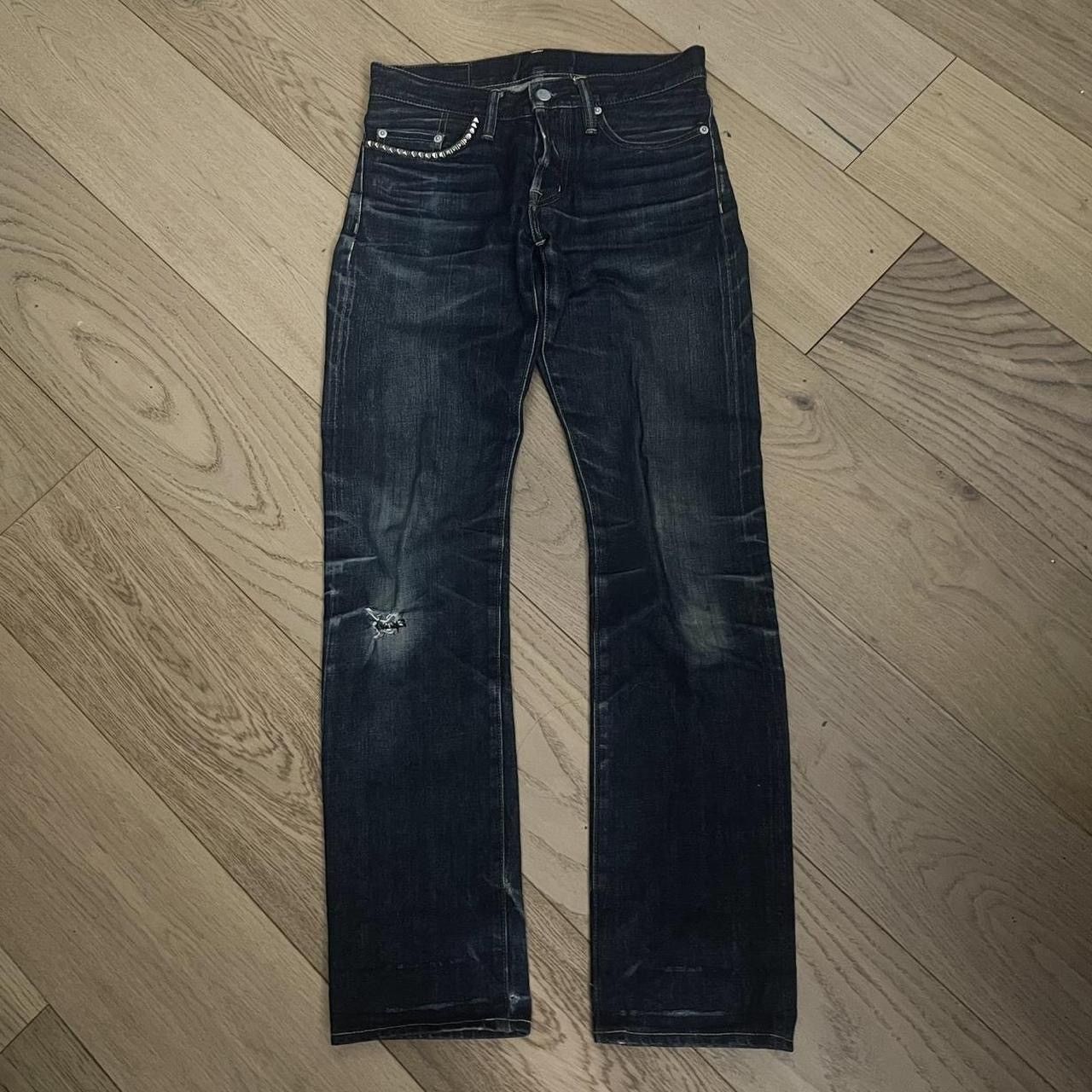 Hysteric Glamour Hysteric Glamour "Search and Destroy" Studded Jeans Size US 29 - 1 Thumbnail