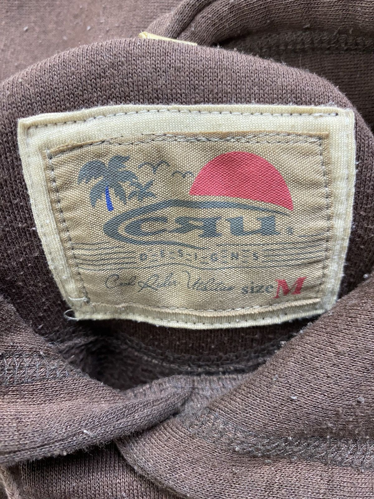 Other Vintage CRU Surf Hoodie California Surf Style Jumper Size M Size US M / EU 48-50 / 2 - 8 Thumbnail