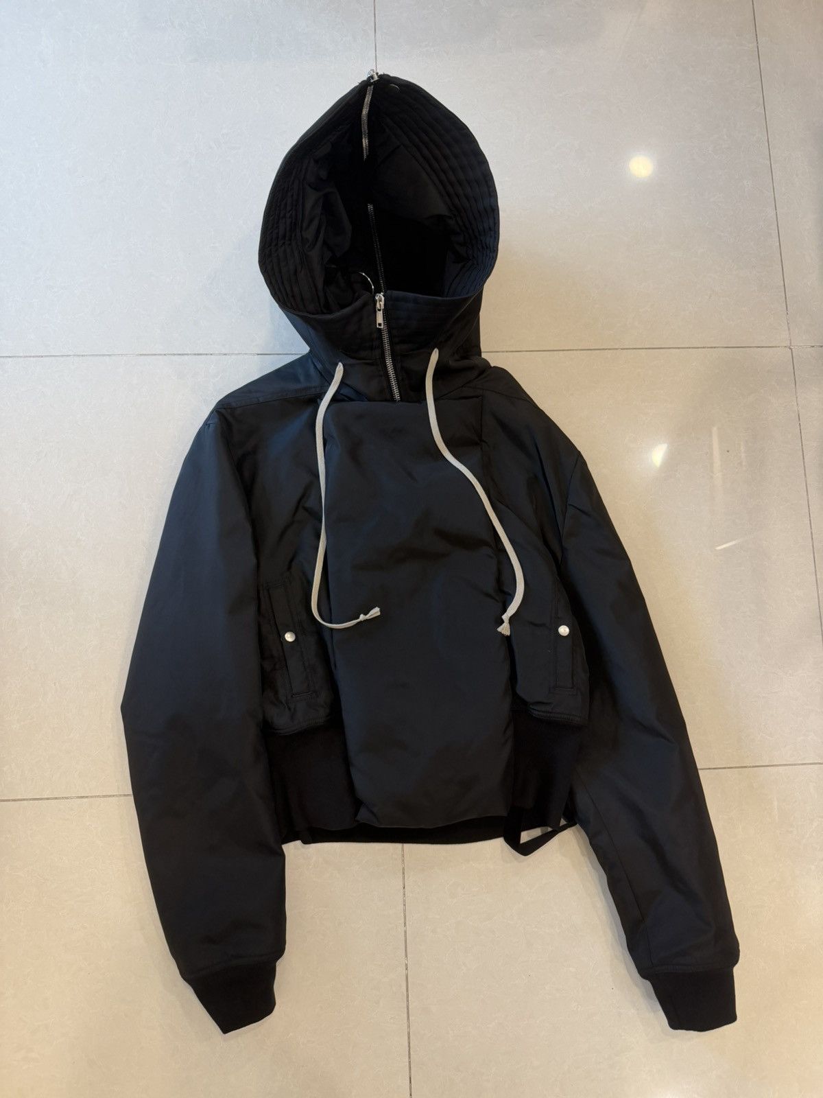 Rick Owens RICK OWENS ALICE CROPPED PARKA Size US L / EU 52-54 / 3 - 5 Thumbnail