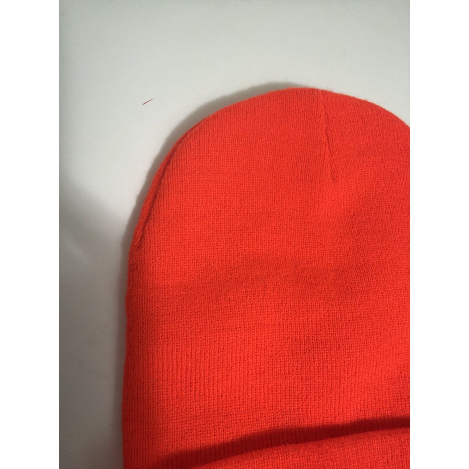 Carhartt Carhartt Beanie Safety Orange Acrylic One Size Embroidered “ledvance” Mens Size ONE SIZE - 4 Thumbnail