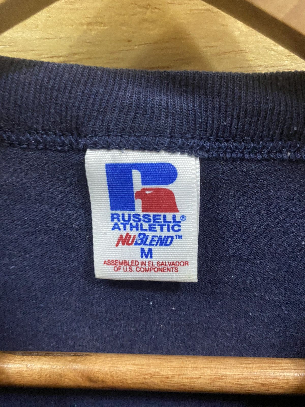 Russell Athletic Vintage russell athletic Shelby co. baseball henley shirt Size US M / EU 48-50 / 2 - 6 Thumbnail