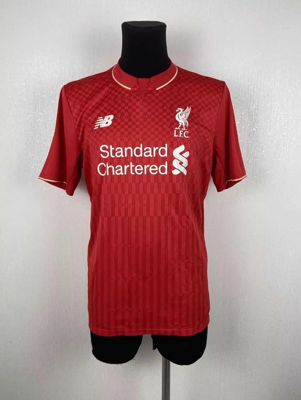 New Balance Liverpool FC 2015/2016 Jersey Shirt New Balance Red Size L Size US L / EU 52-54 / 3 - 1 Thumbnail