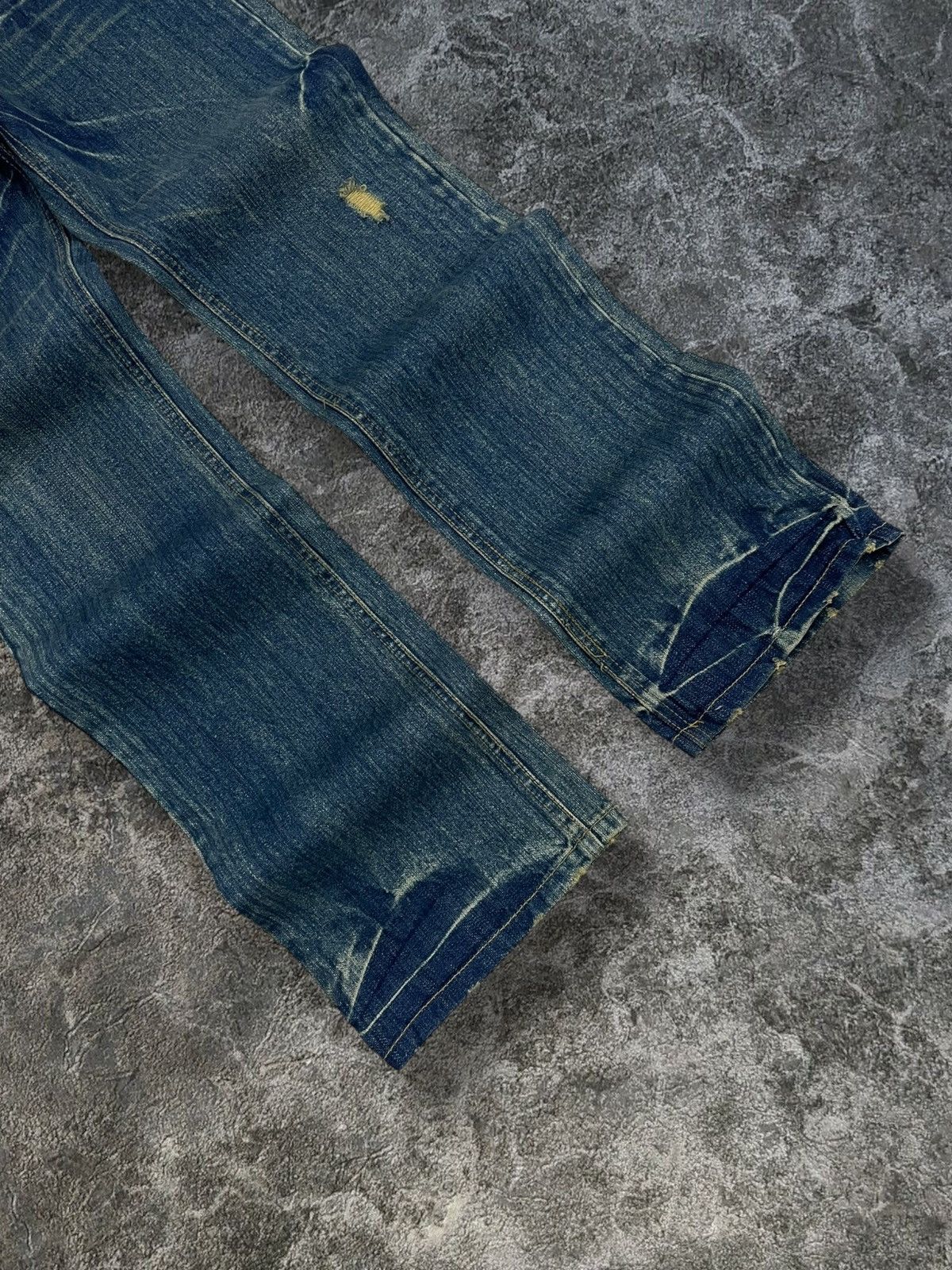 Hysteric Glamour Vintage 1990s Japan Designer Point Loma Pecae & Love Flared Size US 33 - 8 Thumbnail